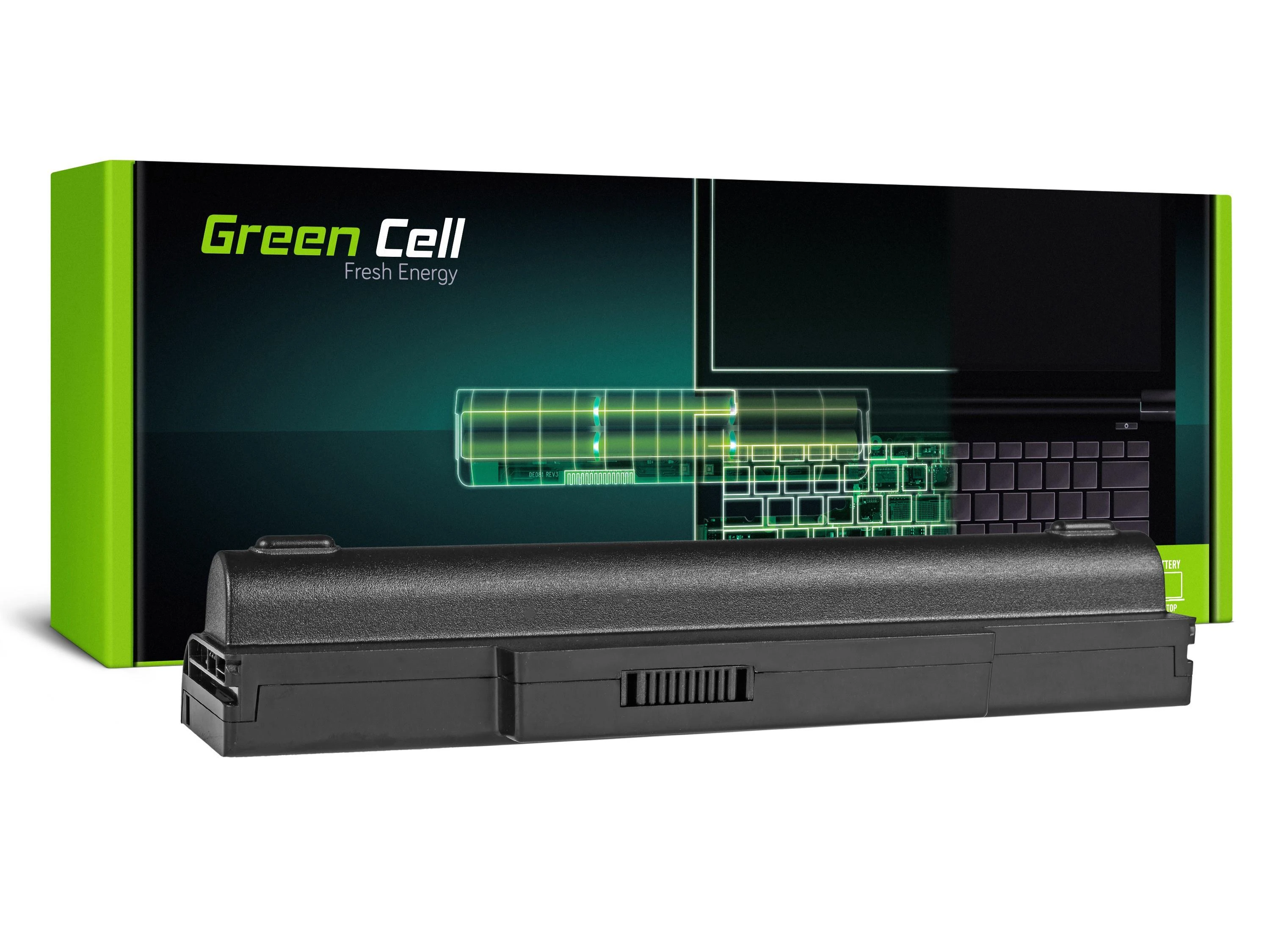 Green Cell Žalias Cell Žalias Cell akumuliatorius, skirtas Asus A32-K72 K72 K73 N71 N73 / 11.1V 6600mAh