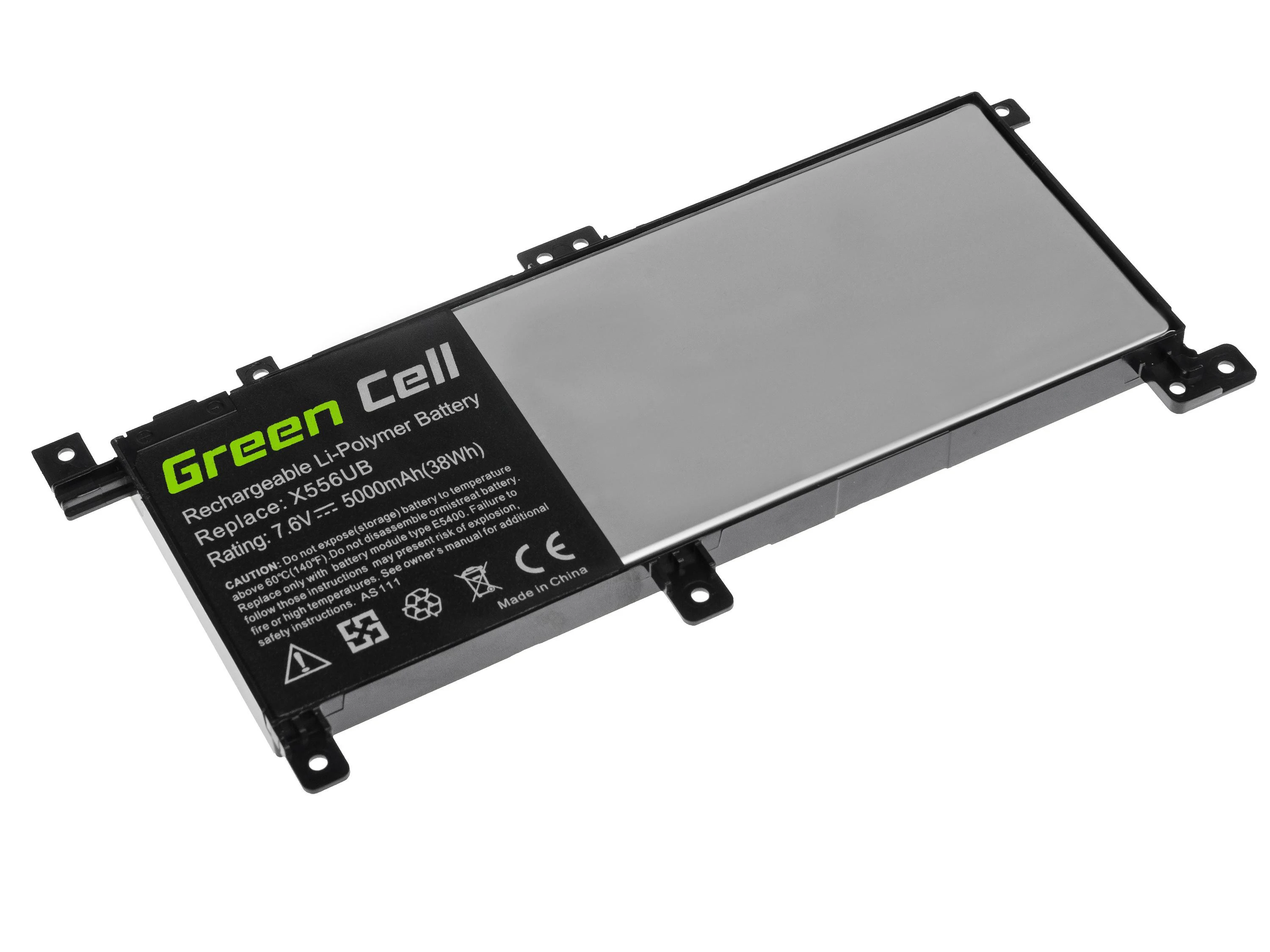 Žalias Cell GREENCELL AS111 Bateria Žalias Cell C21N1509 do Asus X556U X556UA X556UB X556UF X556UJ X556UQ