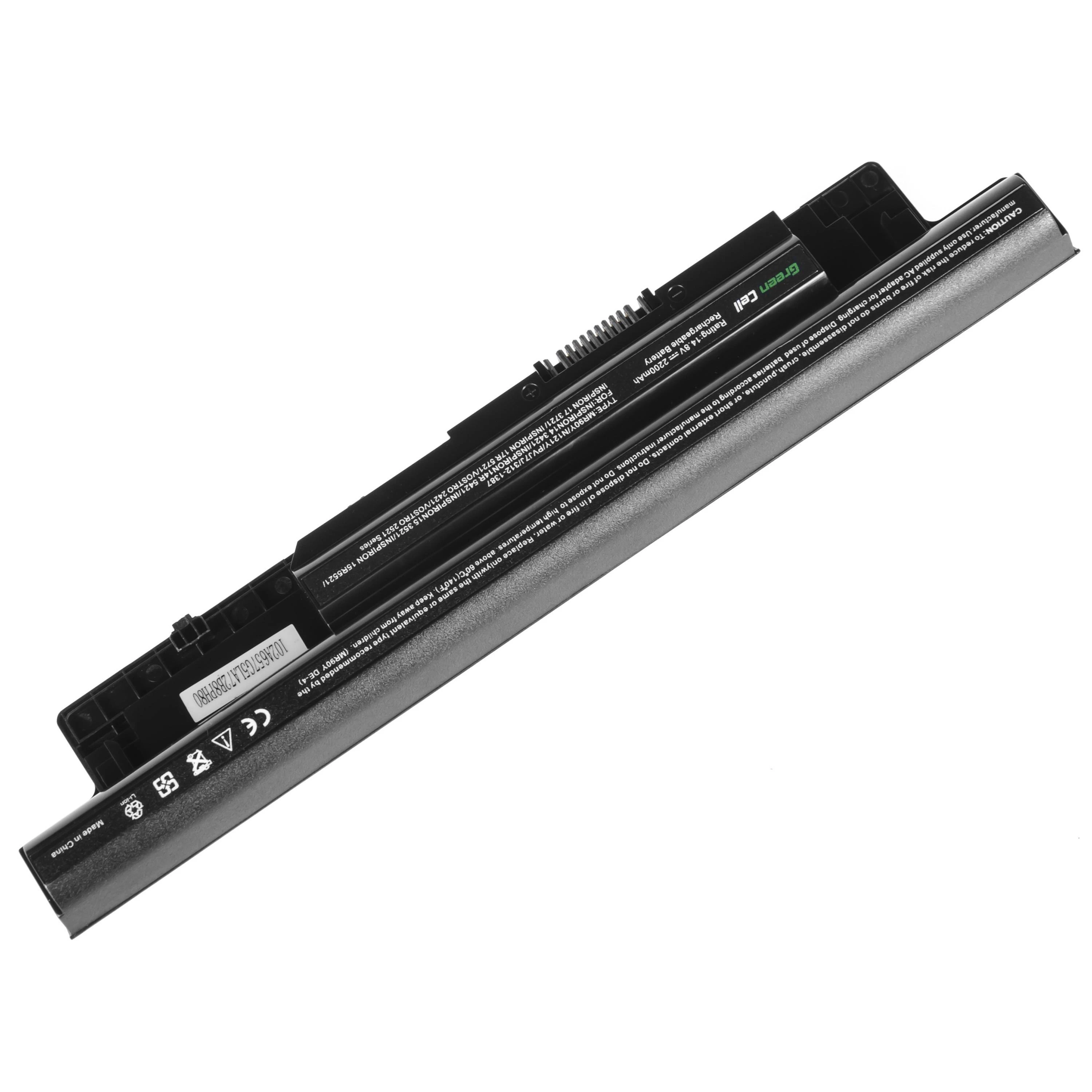 Green Cell Žalias Cell GREENCELL DE109 Baterija XCMRD, skirta Dell Inspiron 15 3521 3537 15R 5521 5535 5537 17 37