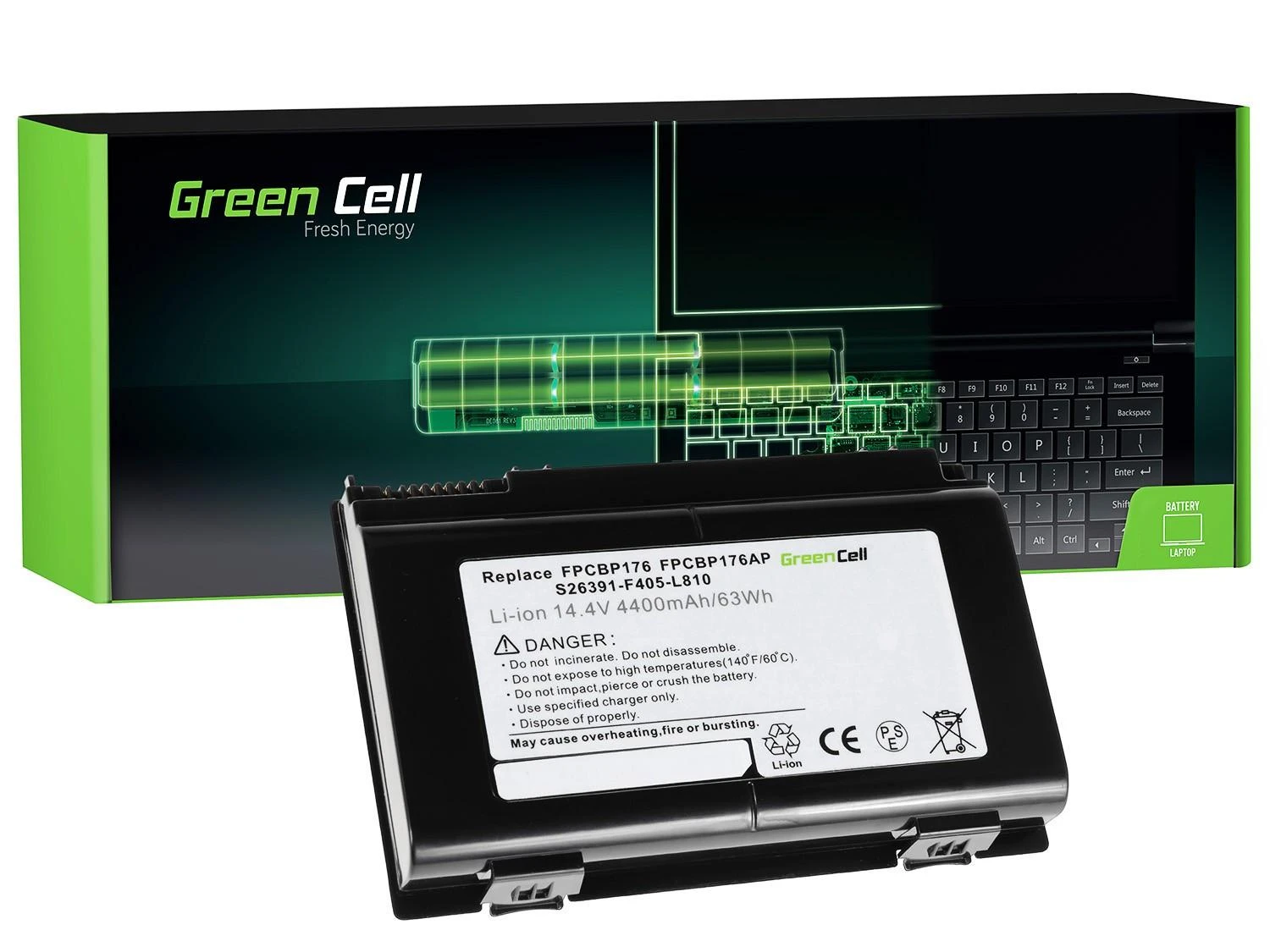 Lenovo Žalias Cell LE125V2
