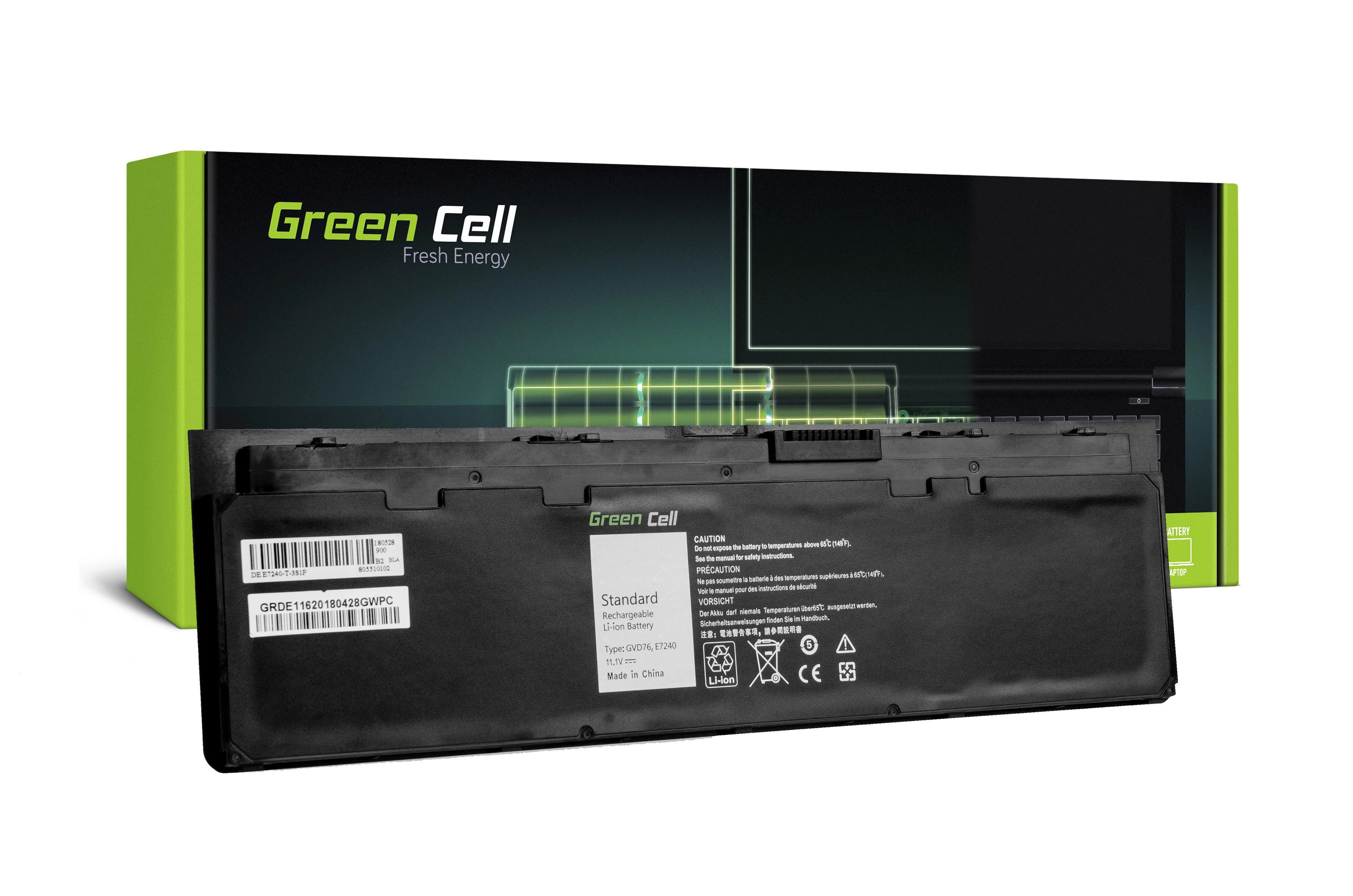Green Cell Žalias Cell GREENCELL DE116 Bateria Žalias Cell WD52H GVD76 do Dell Latitude E7240 E7250