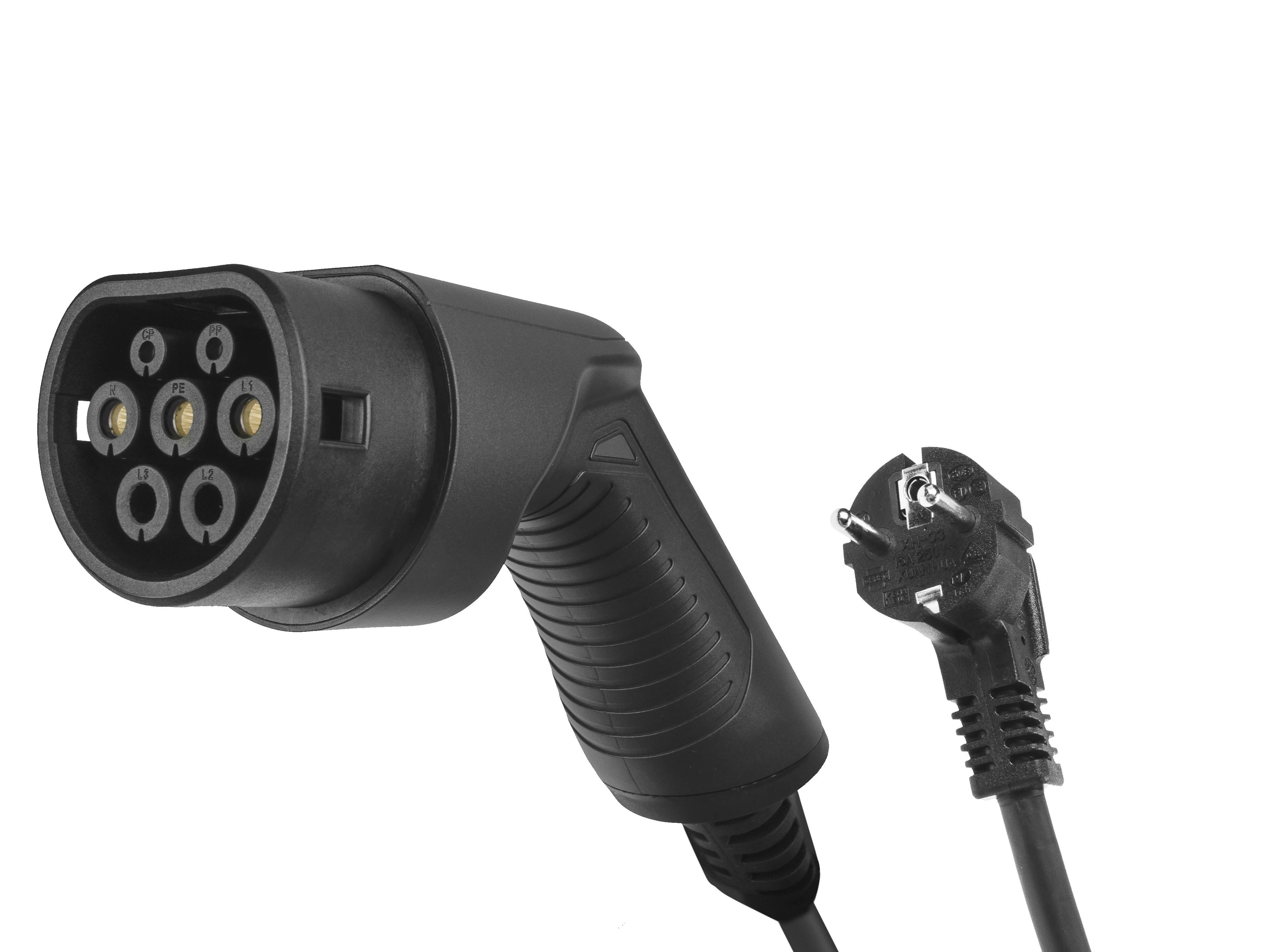 Wallbox Žalias Cell Žalias Cell | EV16 | GC EV PowerCable 3.6kW Schuko Type 2 mobilusis įkroviklis elektromobiliams ir Plug-In hibridams įkrauti | 3,6 kW | 10/16 A | 6,5 m | Juodas