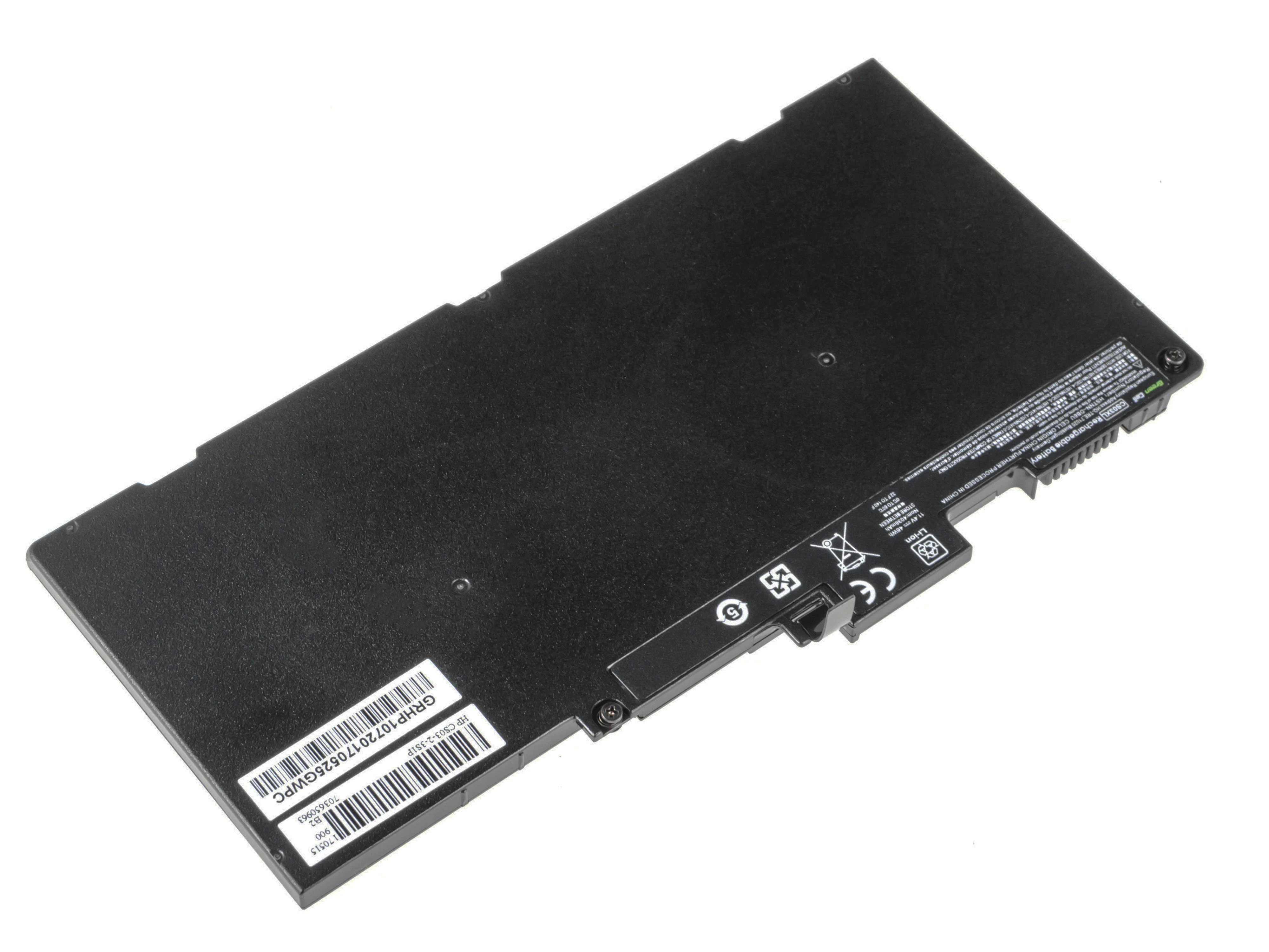 GREENCELL HP107 Baterija Žalias Cell CS03XL, skirta HP EliteBook 745 G3 755 G3 840 G3 848 G3 850 G3