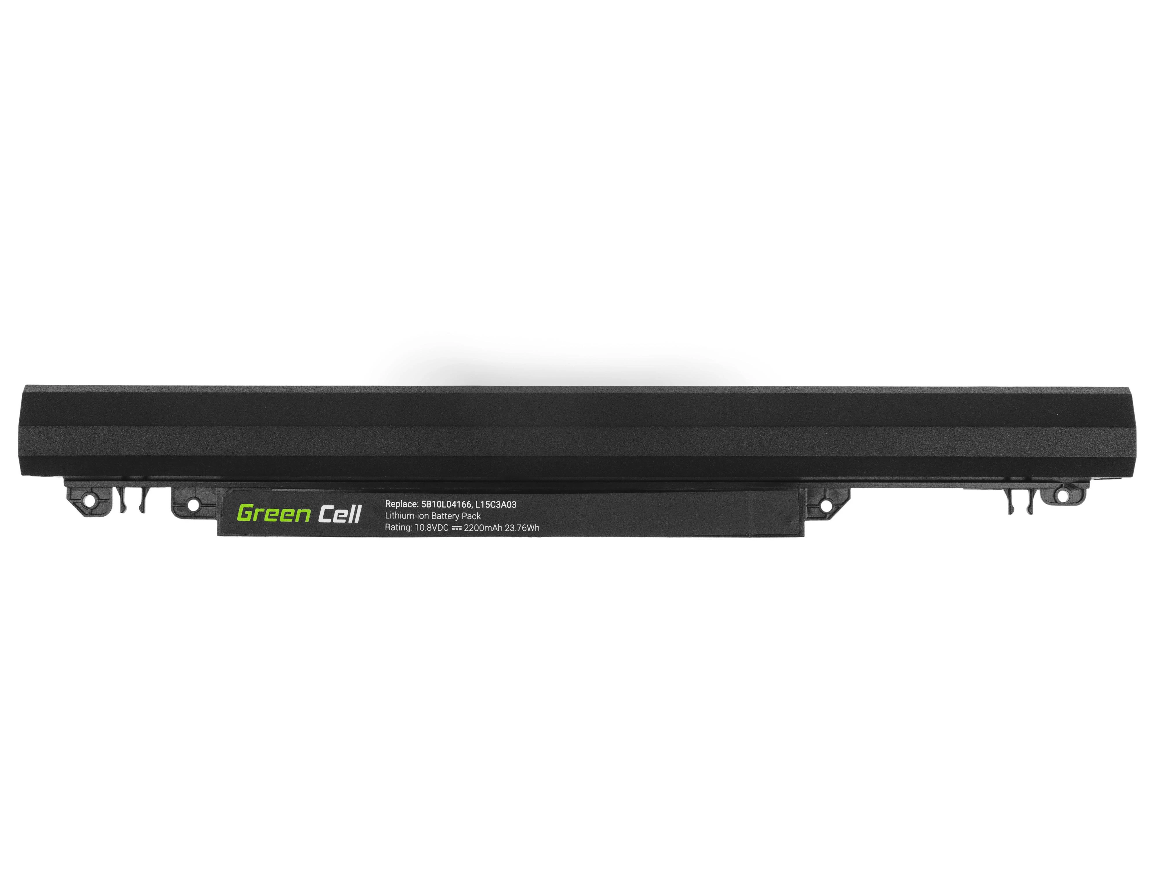 Žalias Cell akumuliatorius skirtas Lenovo IdeaPad 110-14IBR 110-15ACL 110-15AST 110-15IBR 11.1V 2200mAh