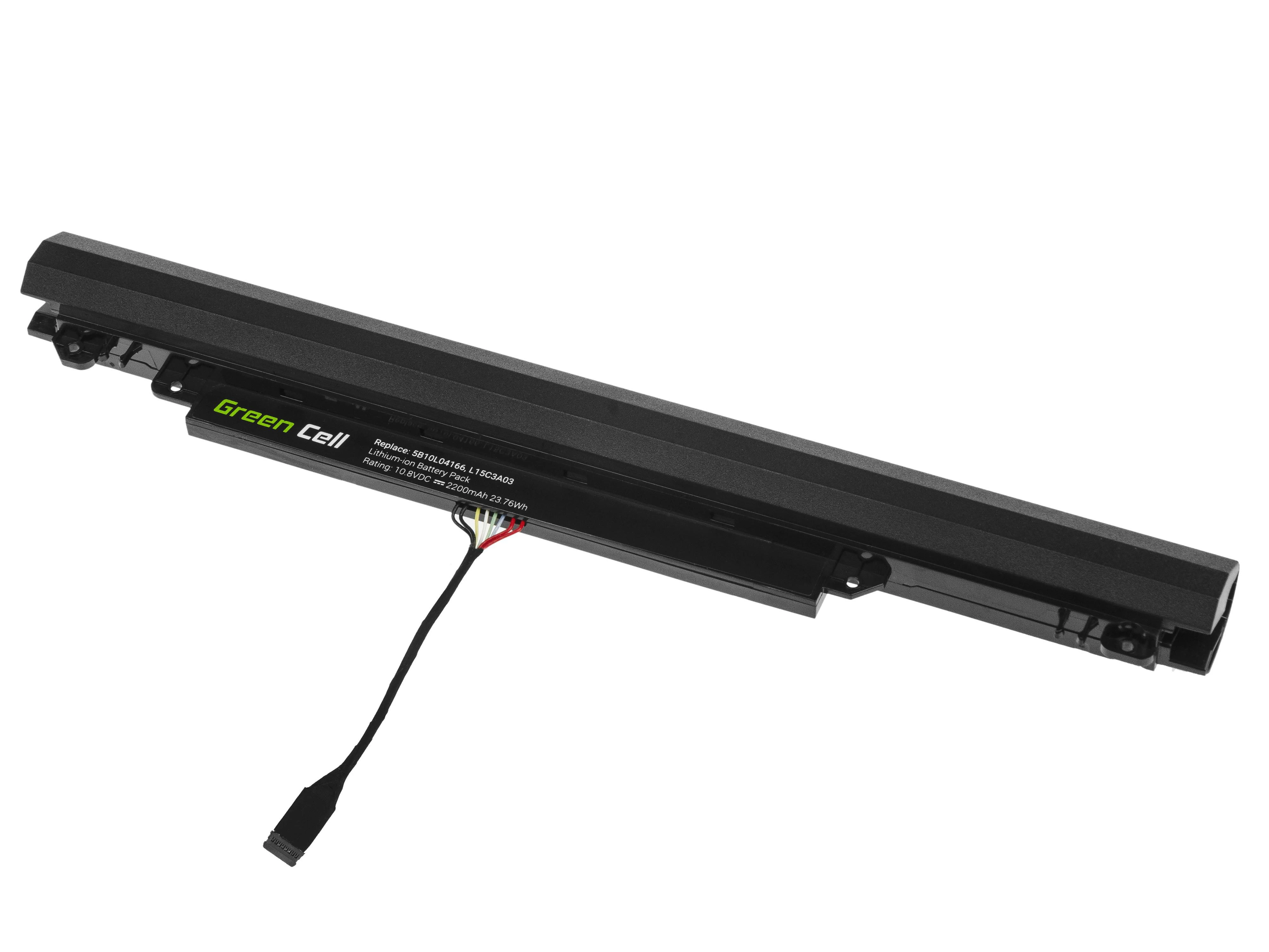 Žalias Cell akumuliatorius skirtas Lenovo IdeaPad 110-14IBR 110-15ACL 110-15AST 110-15IBR 11.1V 2200mAh