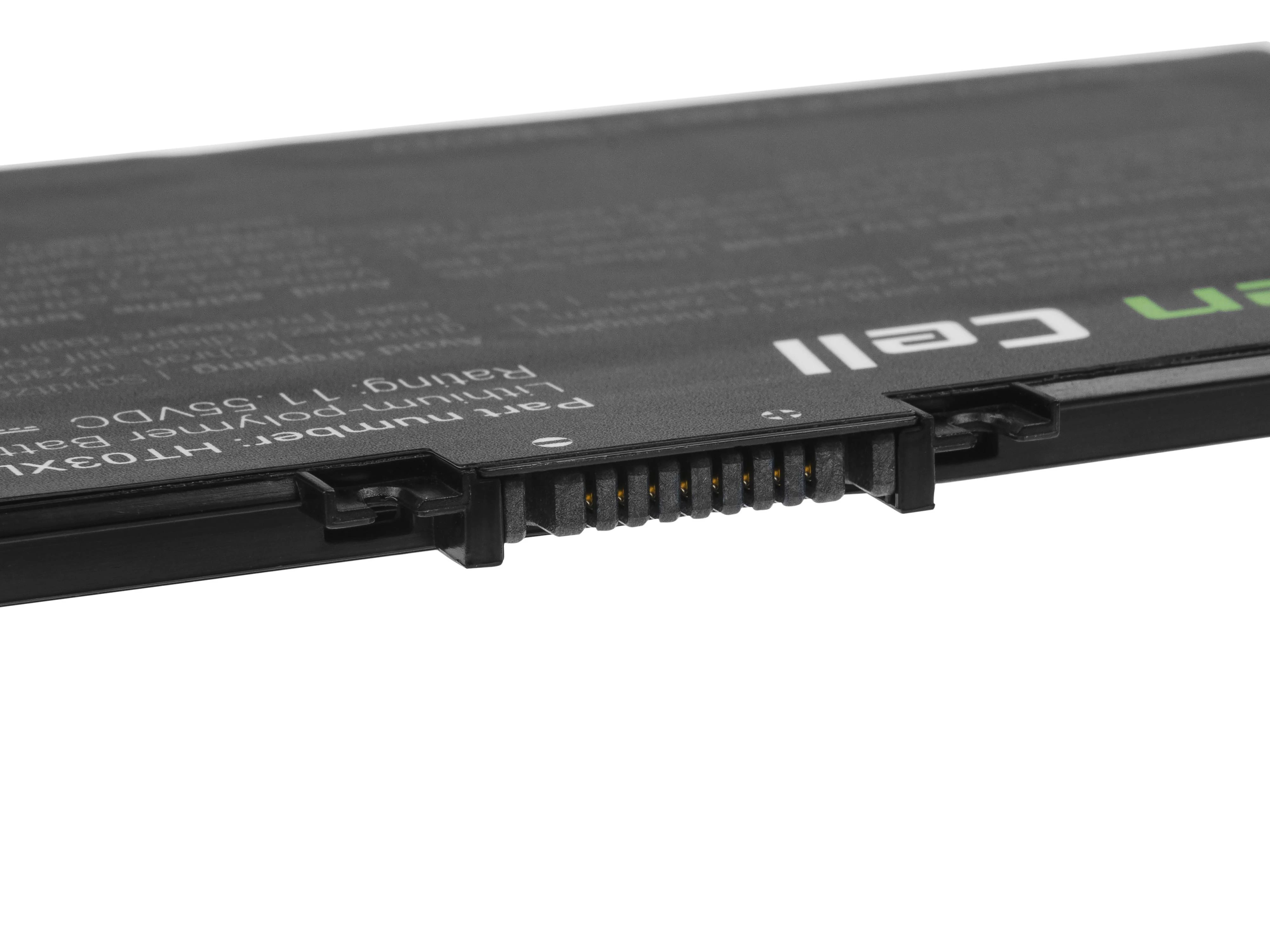 Green Cell Žalias Cell GREENCELL HP163 Bateria Žalias Cell HT03XL arba HP 240 G7 245 G7 250 G7 255 G7, HP 14 15 17,