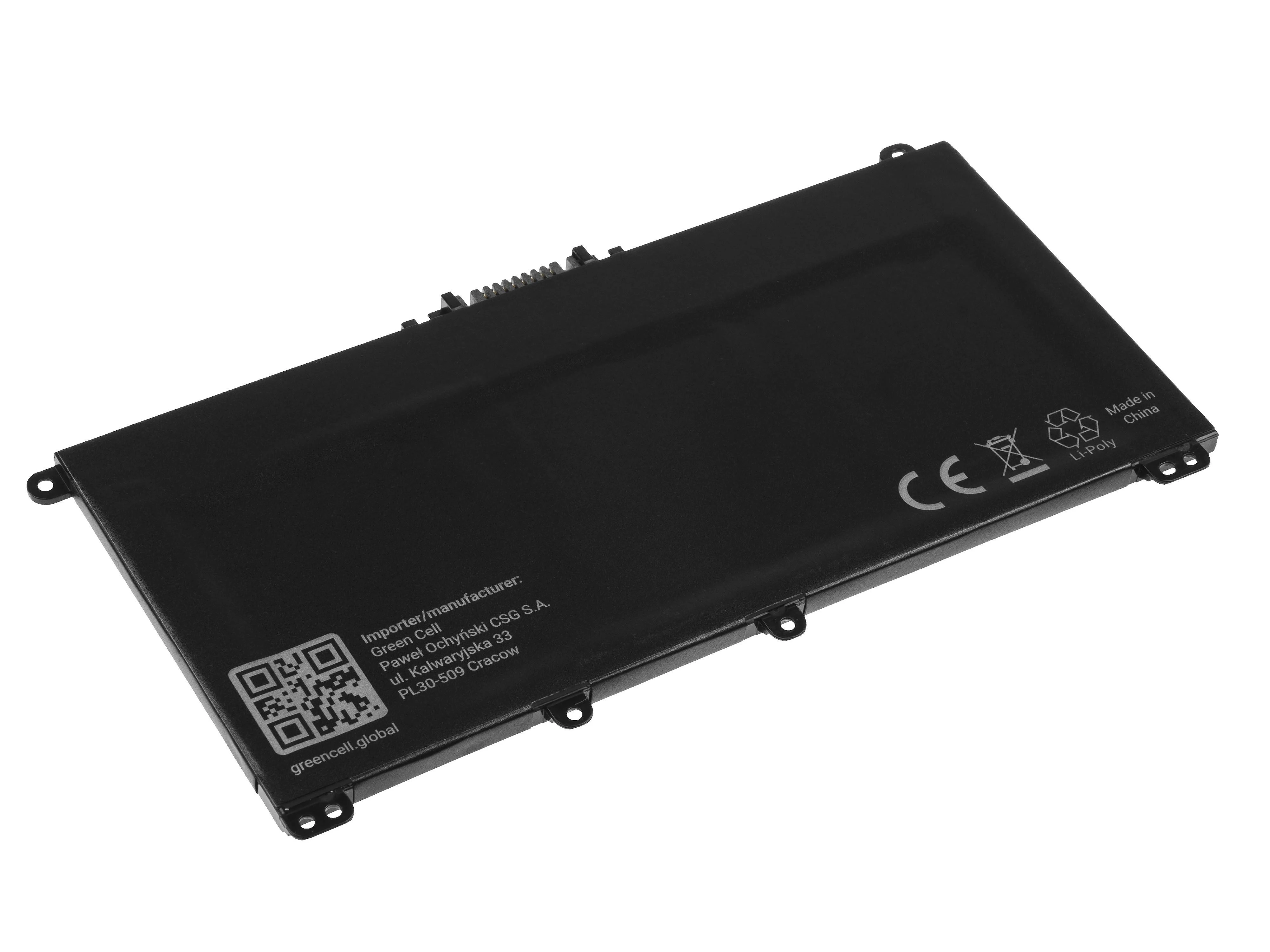 Green Cell Žalias Cell GREENCELL HP163 Bateria Žalias Cell HT03XL arba HP 240 G7 245 G7 250 G7 255 G7, HP 14 15 17,