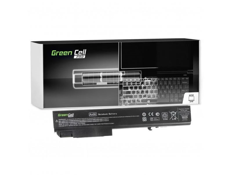 GREENCELL HP15PRO Baterija Žalias Cell PRO skirta HP EliteBook 8530p 8530w 8540p 8540w 8730w 8740w