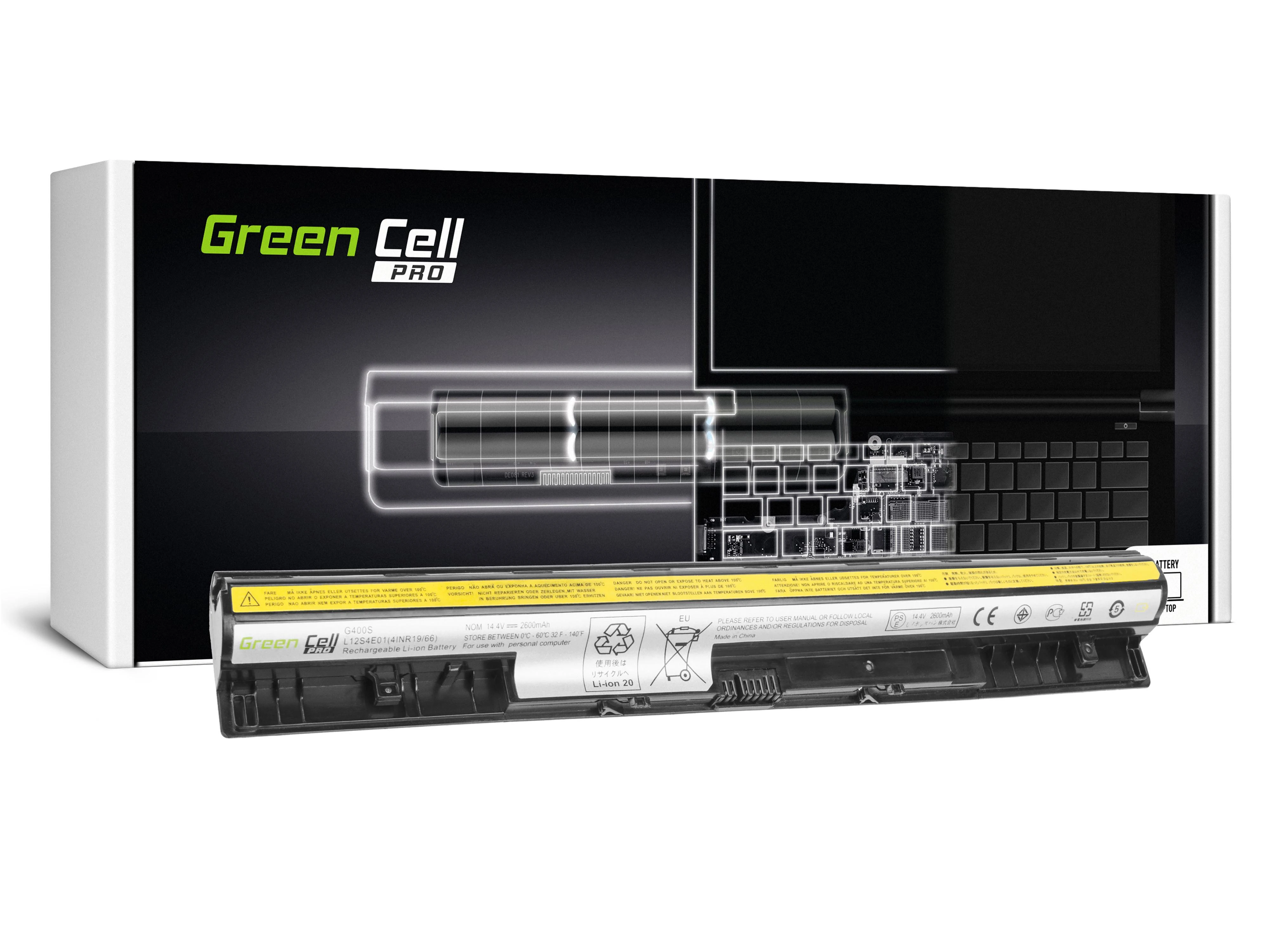 GREENCELL LE46PRO Baterija Žalias Cell PRO L12M4E01 skirta Lenovo G50 G50-30 G50-45 G50-70 G50-80 G500s