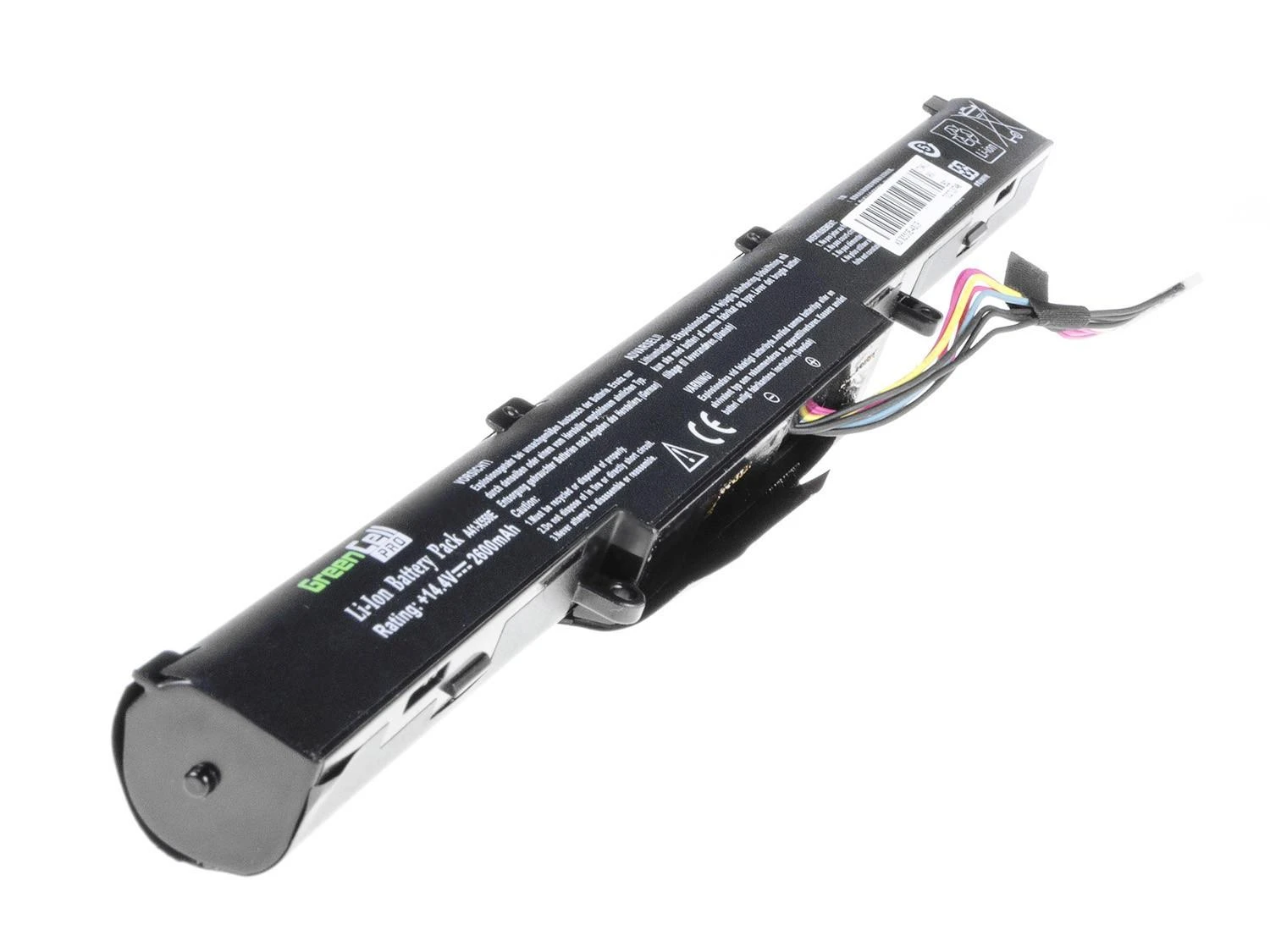 GREENCELL AS77PRO Baterija Žalias Cell PRO A41-X550E, skirta Asus F550D R510D R510DP X550D X550DP