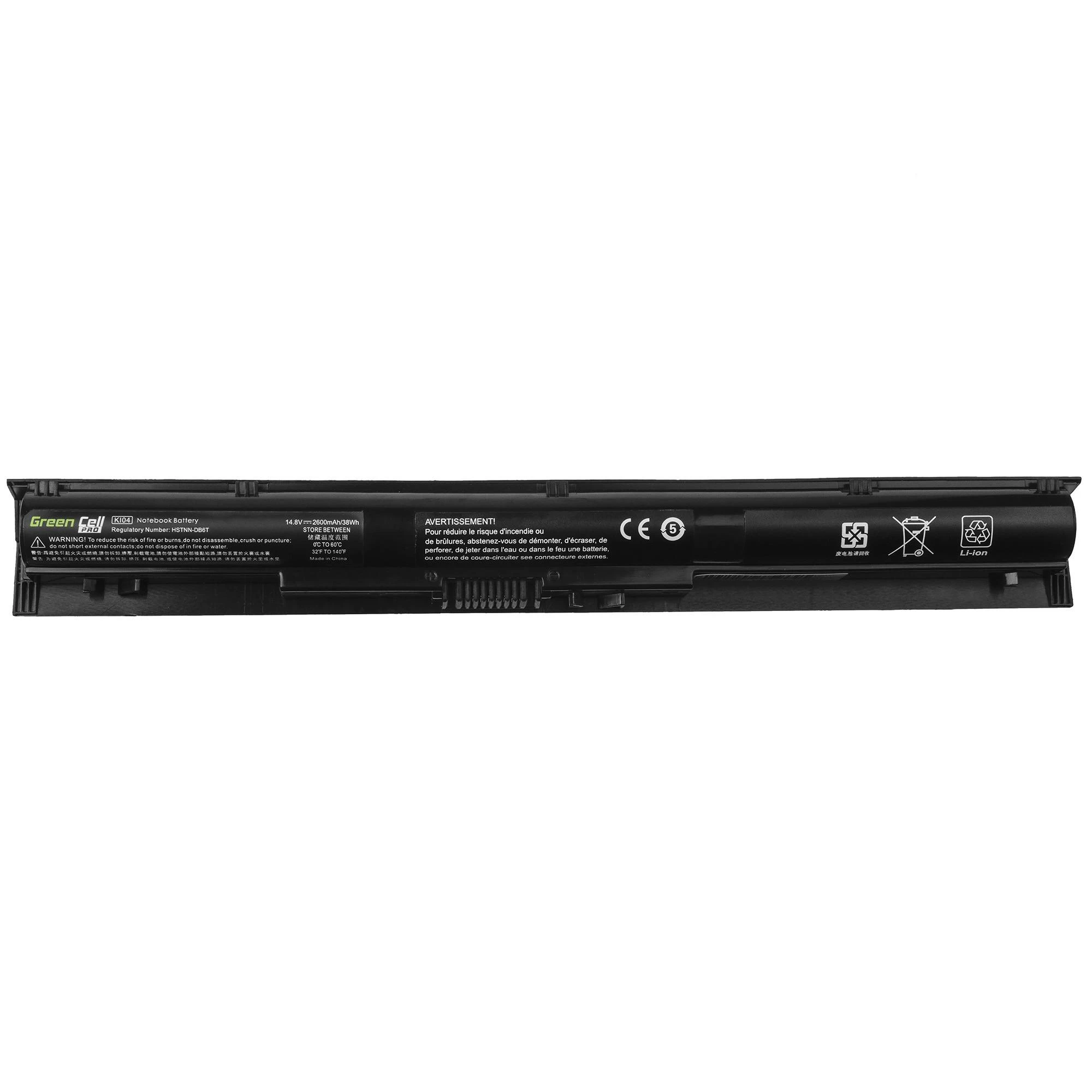 Green Cell Žalias Cell GREENCELL Baterija, skirta HP Pavilion 14-ab005TU 2600 mAh 4 c.