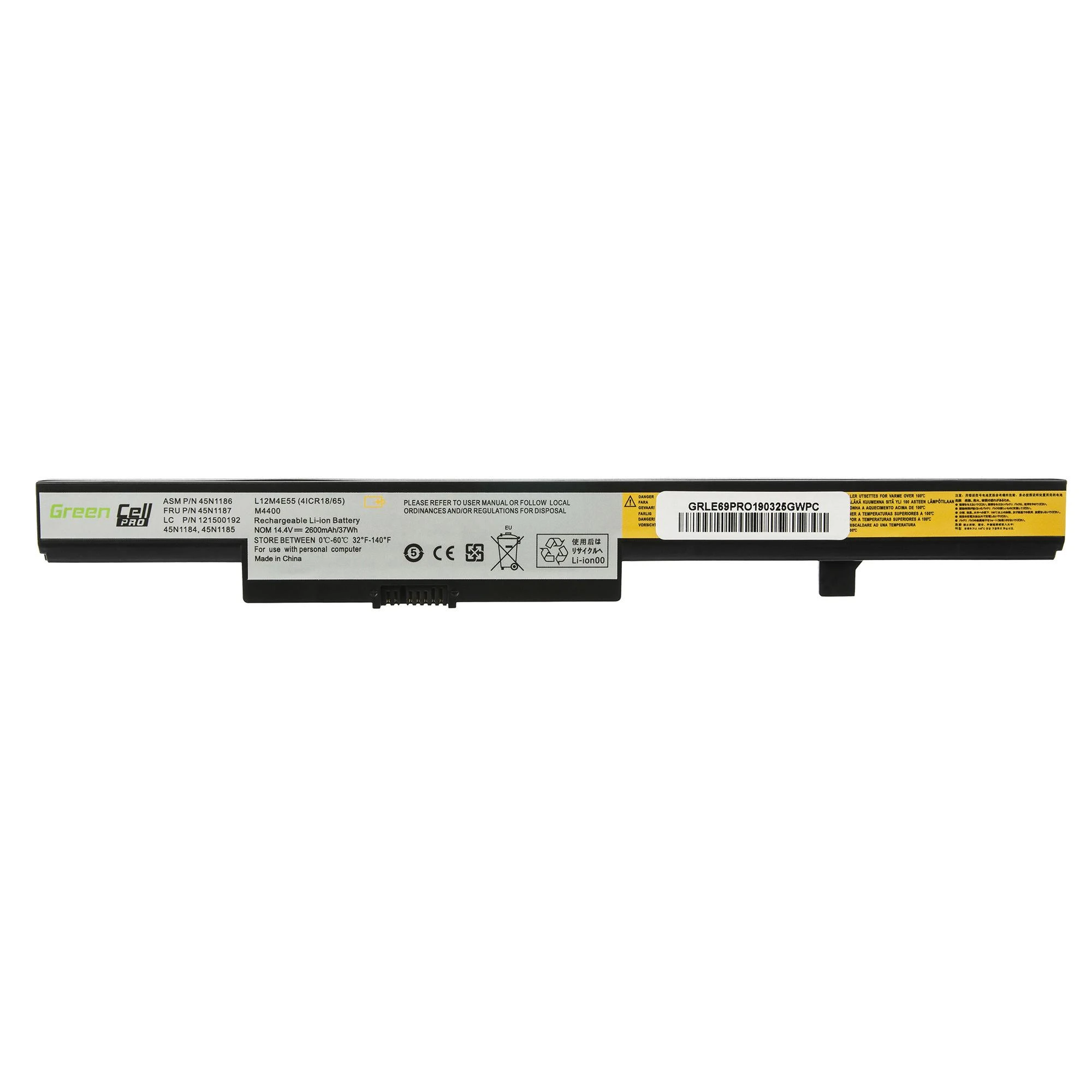 GREENCELL LE69PRO Bateria Žalias Cell PRO L13L4A01 L13M4A01 L13S4A01 do Lenovo B50 B50-30 B50-45