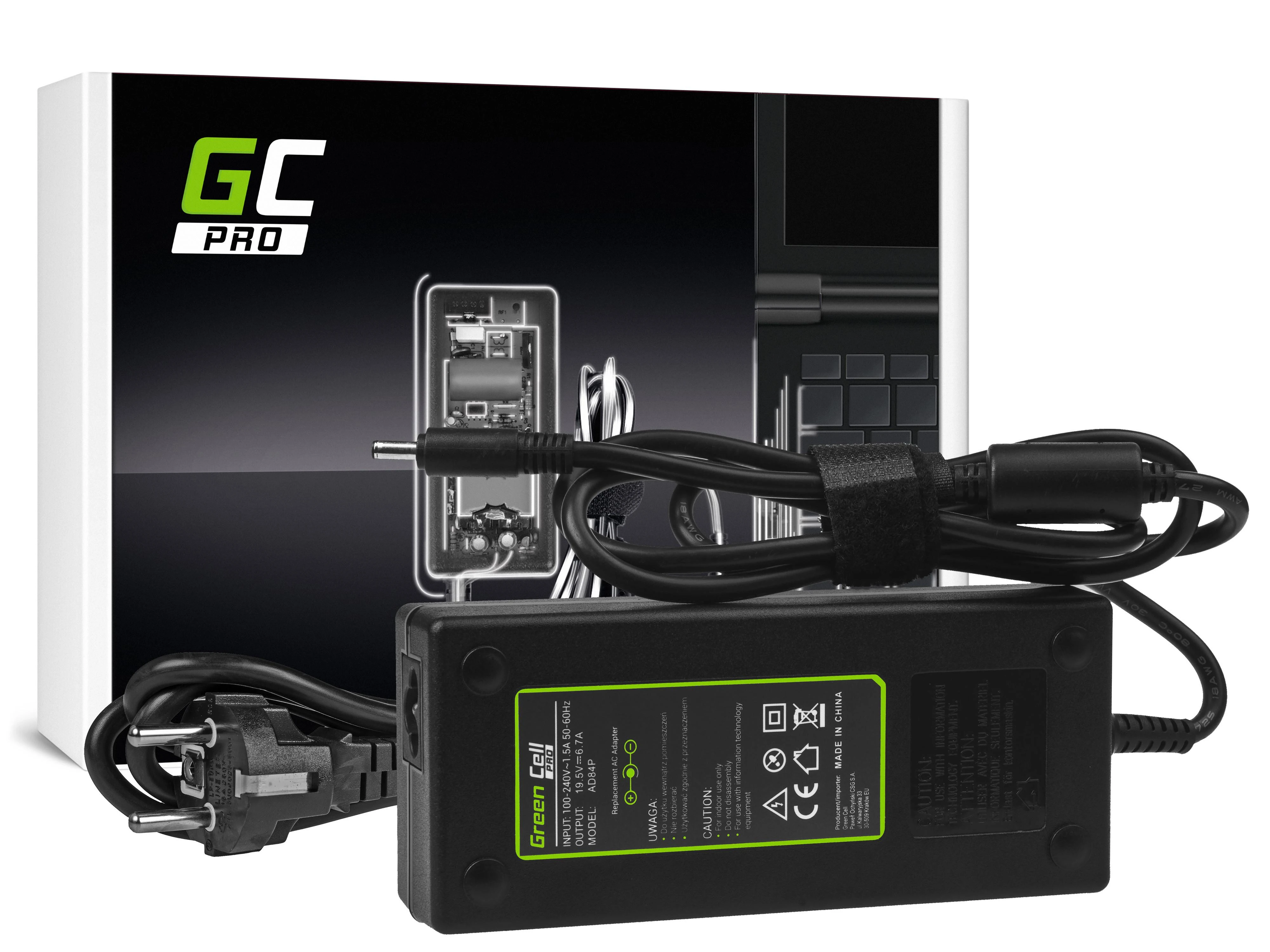 Green Cell 130W įkroviklis su kabeliu ir pakuote