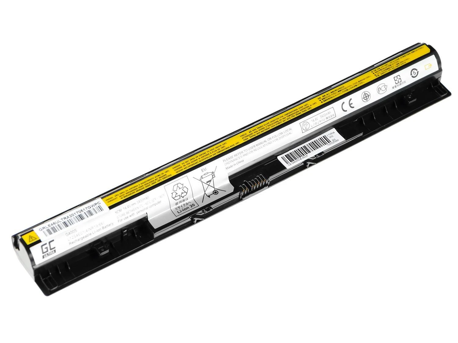 GREENCELL Baterija, skirta Lenovo L12M4E01 LENOVO G500s 14.4V 2200mAh