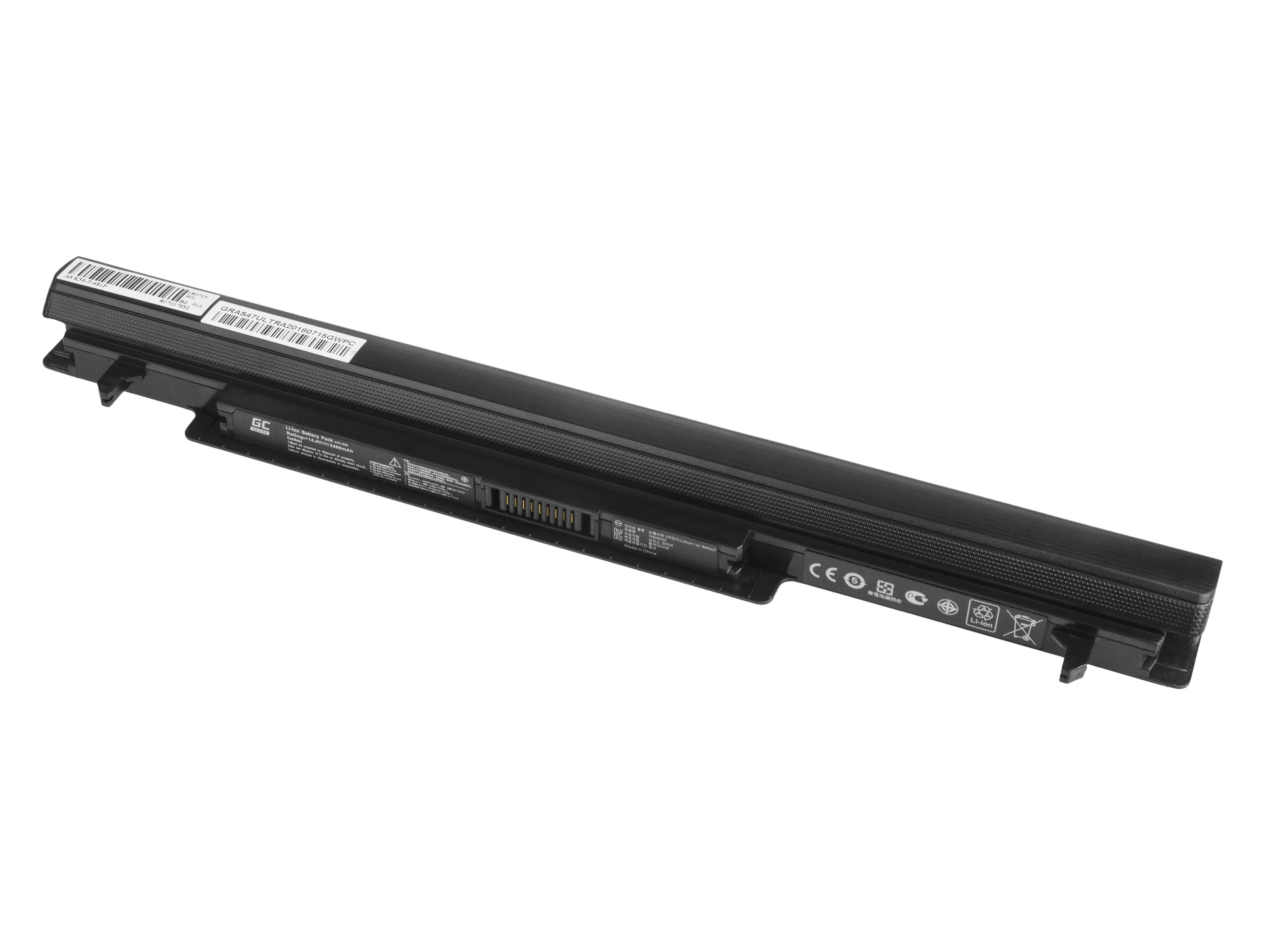 Žalias Cell Žalias Cell ULTRA akumuliatorius, skirtas Asus A32-K56 A46 A56 K46 K56 S56 / 14.4V 3400mAh
