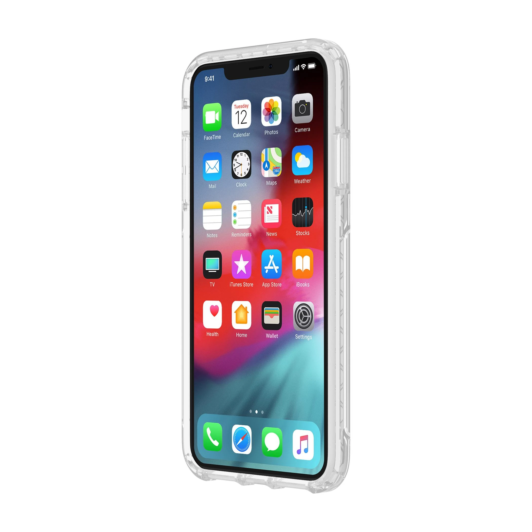 Griffin Survivor Strong - dėklas skirtas Apple iPhone Xs Max Clear