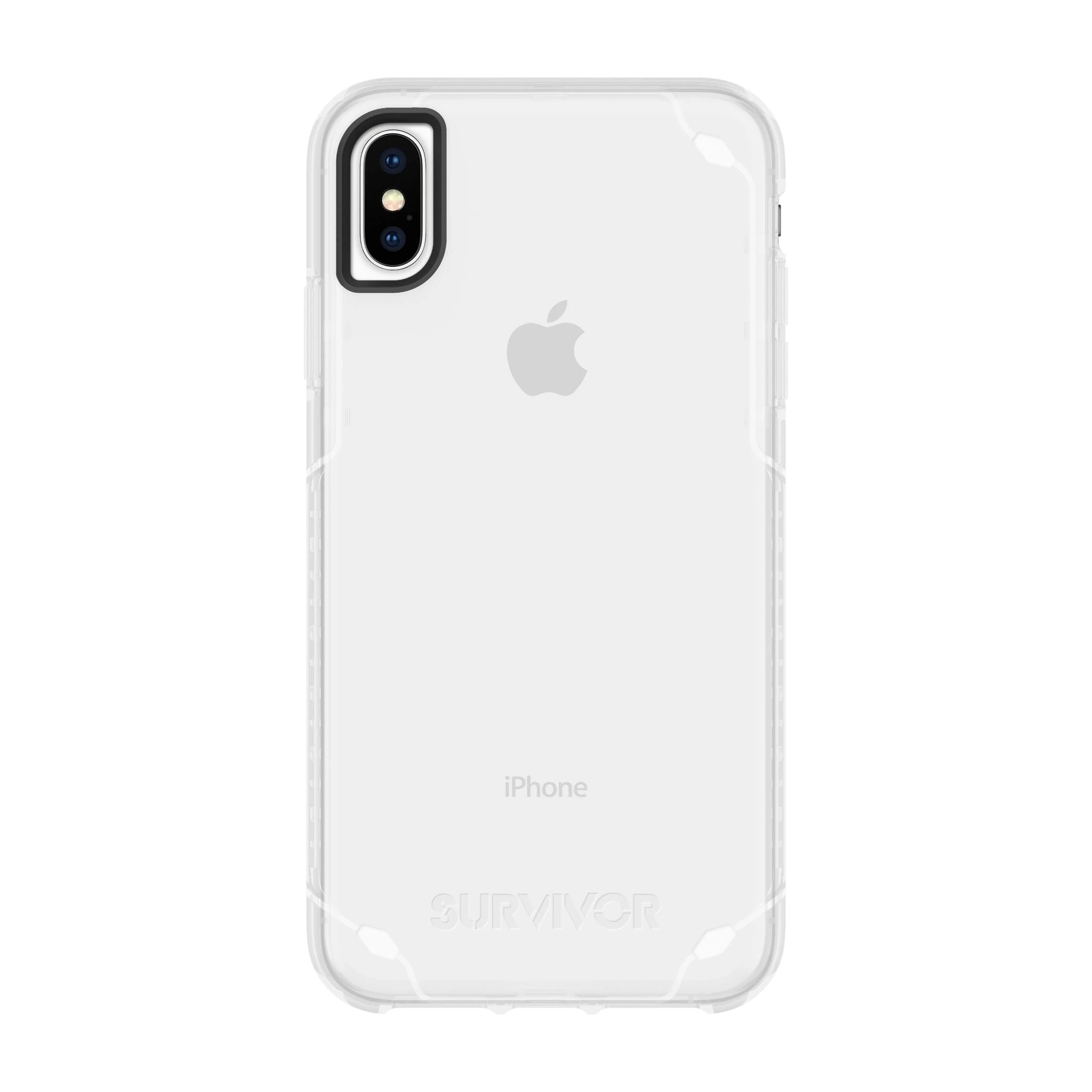 Griffin Survivor Strong - dėklas skirtas Apple iPhone Xs Max Clear