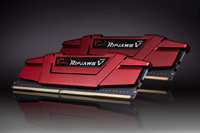 RAM Ripjaws V 16GB (2 x 8GB), DDR4, 2400MHz, CL15, modelis
