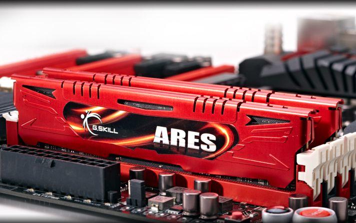RAM G.Skill DIMM 16 GB DDR3-2133 (2x 8 GB) dviejų jungčių rinkinys, atmintis - F3-2133C11D-16GAR, Ares, INTEL XMP