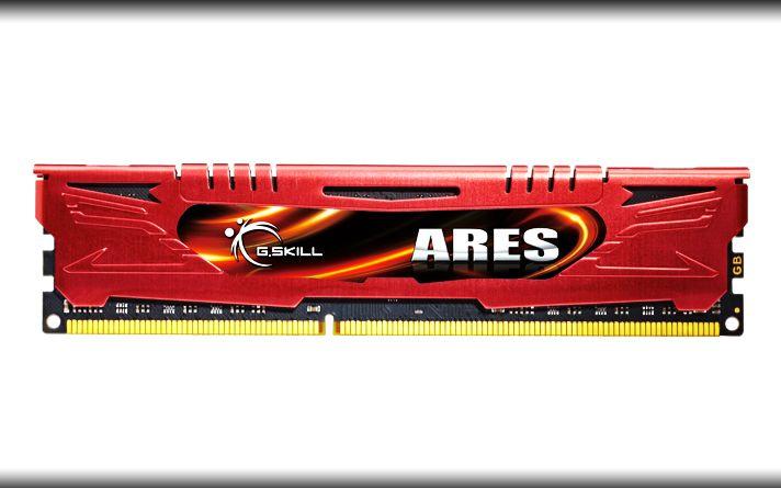 RAM G.Skill DIMM 16 GB DDR3-2133 (2x 8 GB) dviejų jungčių rinkinys, atmintis - F3-2133C11D-16GAR, Ares, INTEL XMP