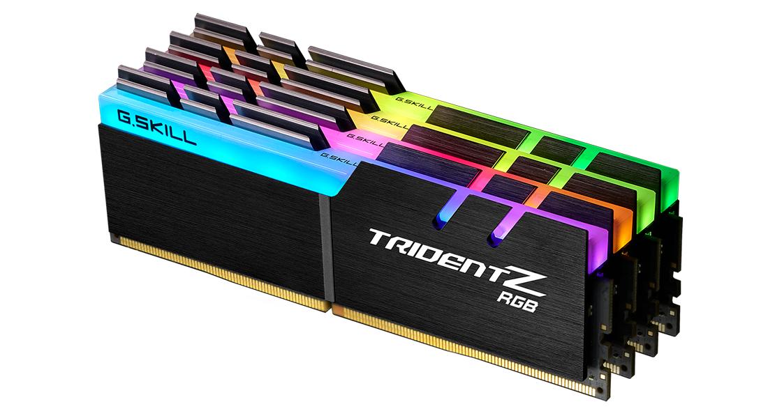 RAM G.Skill Trident Z RGB 32GB DDR4 K4 32GTZRC 3600 (4x8GB) C16
