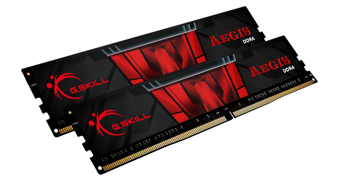 RAM G.SKILL F4-3200C16Q-32GIS G.Skill Aegis DDR4 32GB (4x8GB) 3200MHz CL16 1.35V XMP 2.0