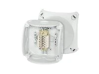Hensel Filialas Box 104x104x70 5x4mm2 CU / AL IP66 pilka RK 0405 T (62000174)