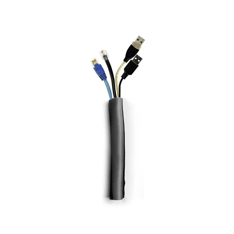 „Multibrackets M“ universalus kabelio laidas, savaime vyniojantis, 25 mm, juodas 25 m-L
