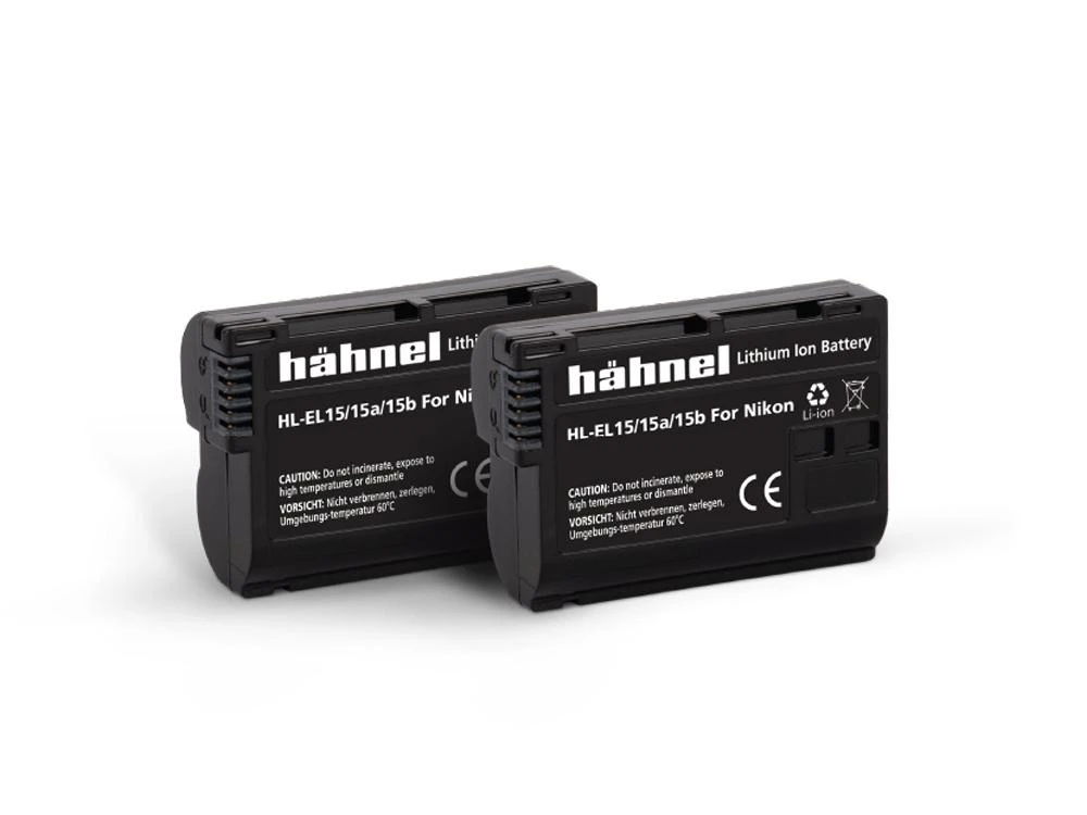 Hahnel H&Auml;HNEL BATTERY NIKON HL-EL15HP TWIN PACK