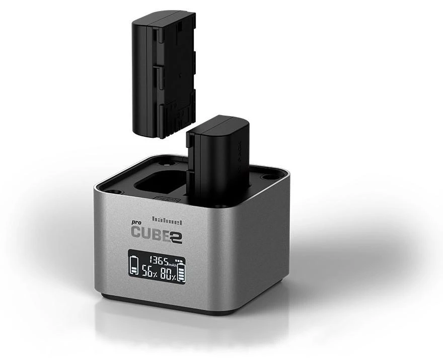 Hahnel ProCube 2 įkroviklis su LCD ekranu