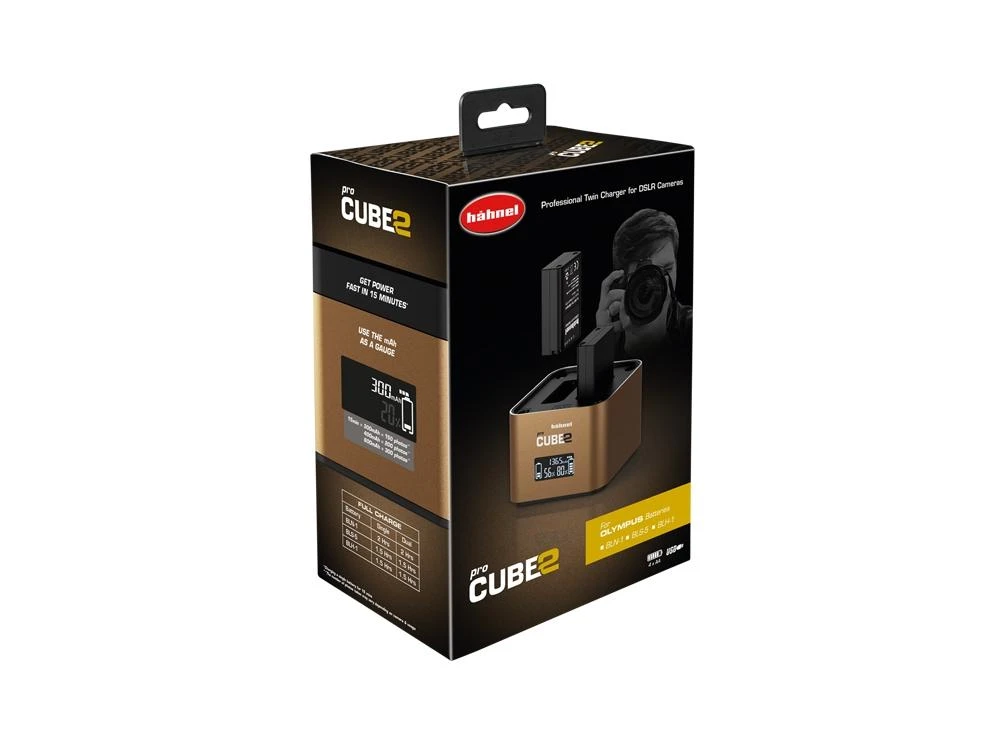 Hähnel ProCube 2 Olympus įkroviklio dėžutė