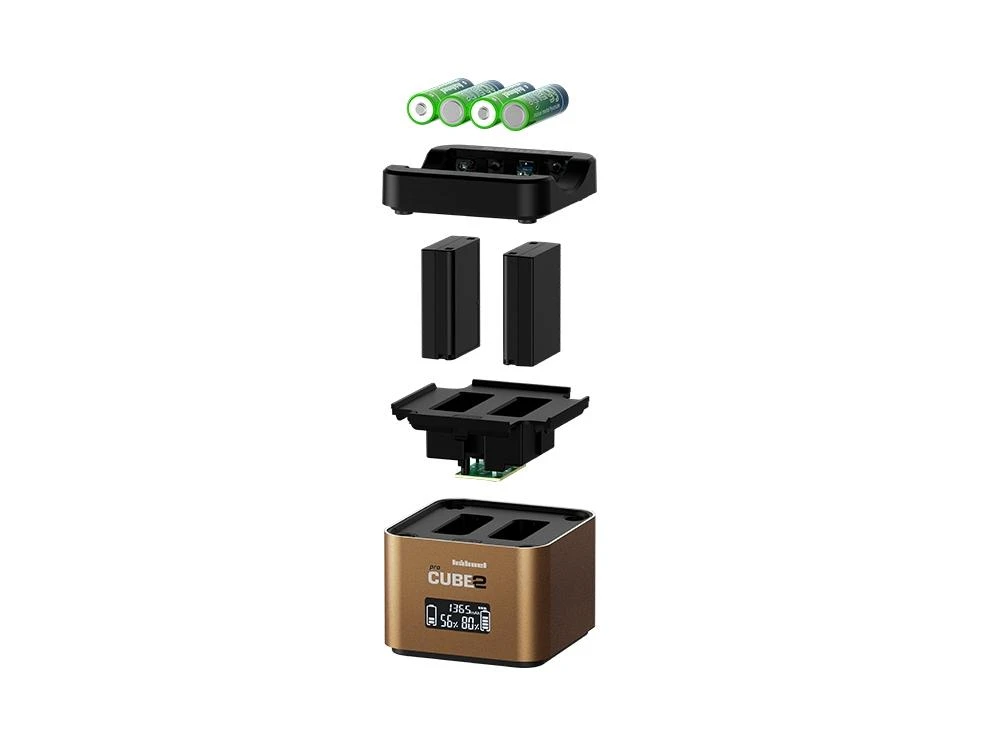 Hähnel įkroviklis ProCube 2 Twin Olympus