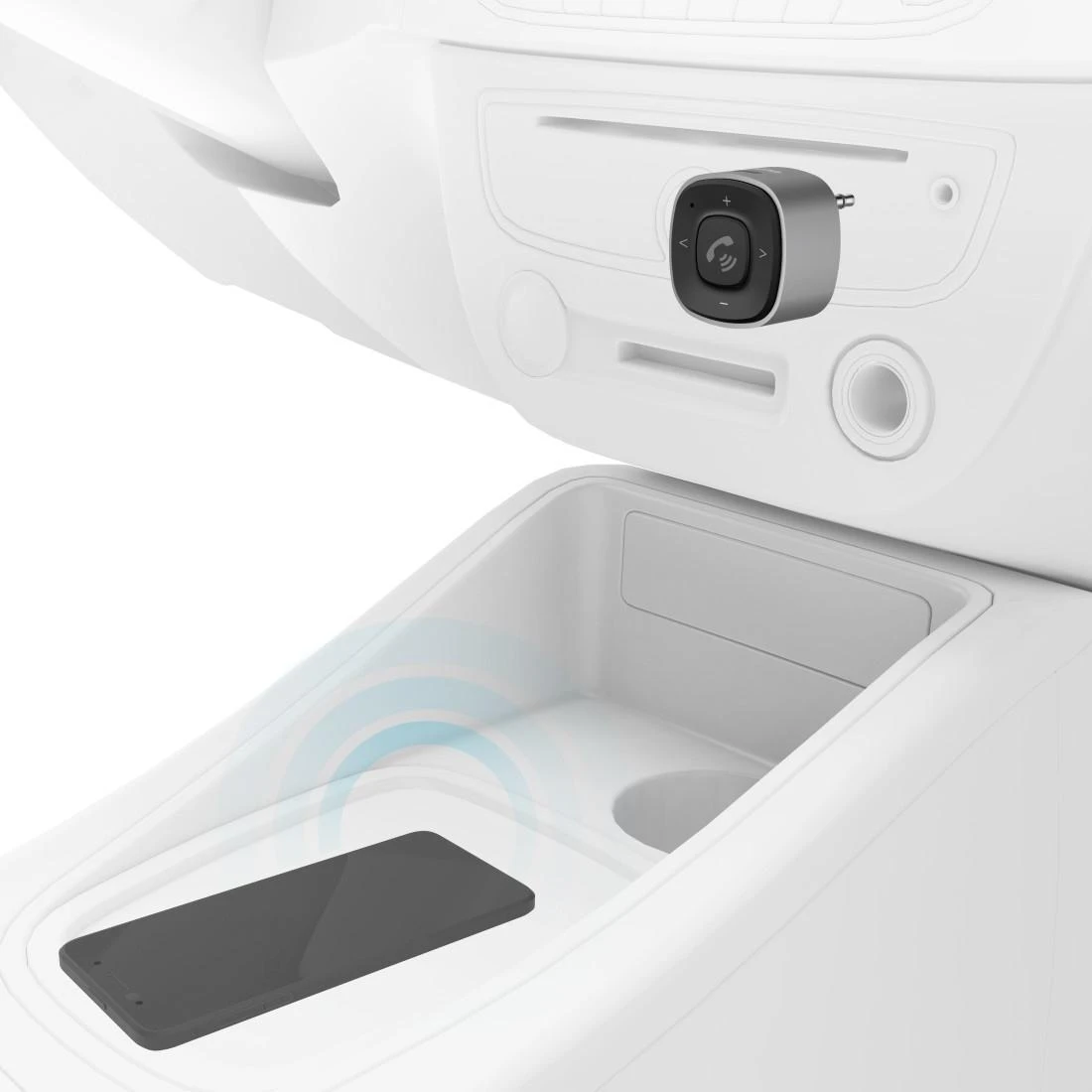 Hama Bluetooth imtuvas automobiliniam 3,5 mm lizdui ir USB įkrovikliui