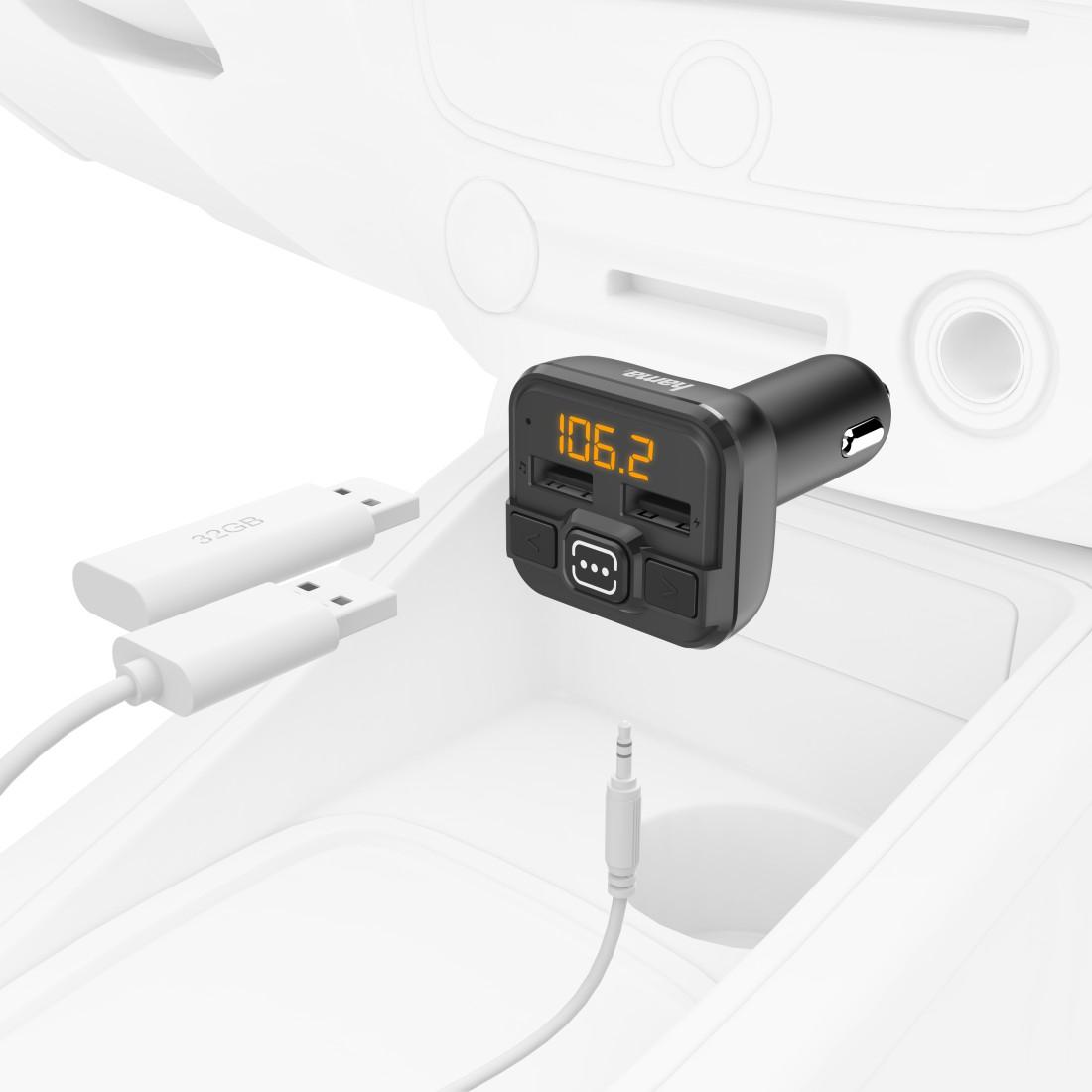 Hama FM siųstuvas AUX-IN, USB-IN