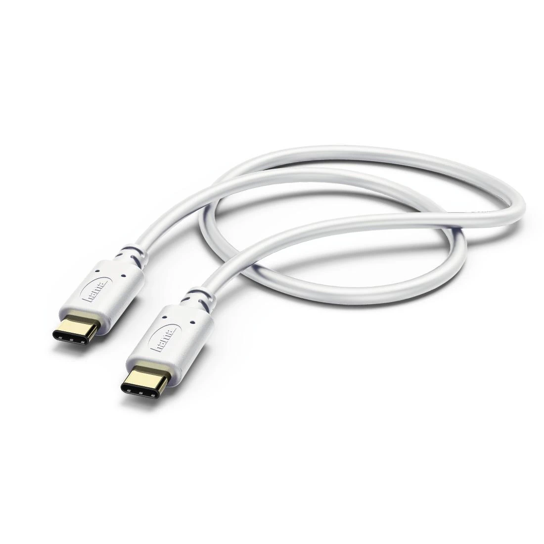 HAMA USB TYPE-C/TYPE-C CABLE 1.5M Baltas
