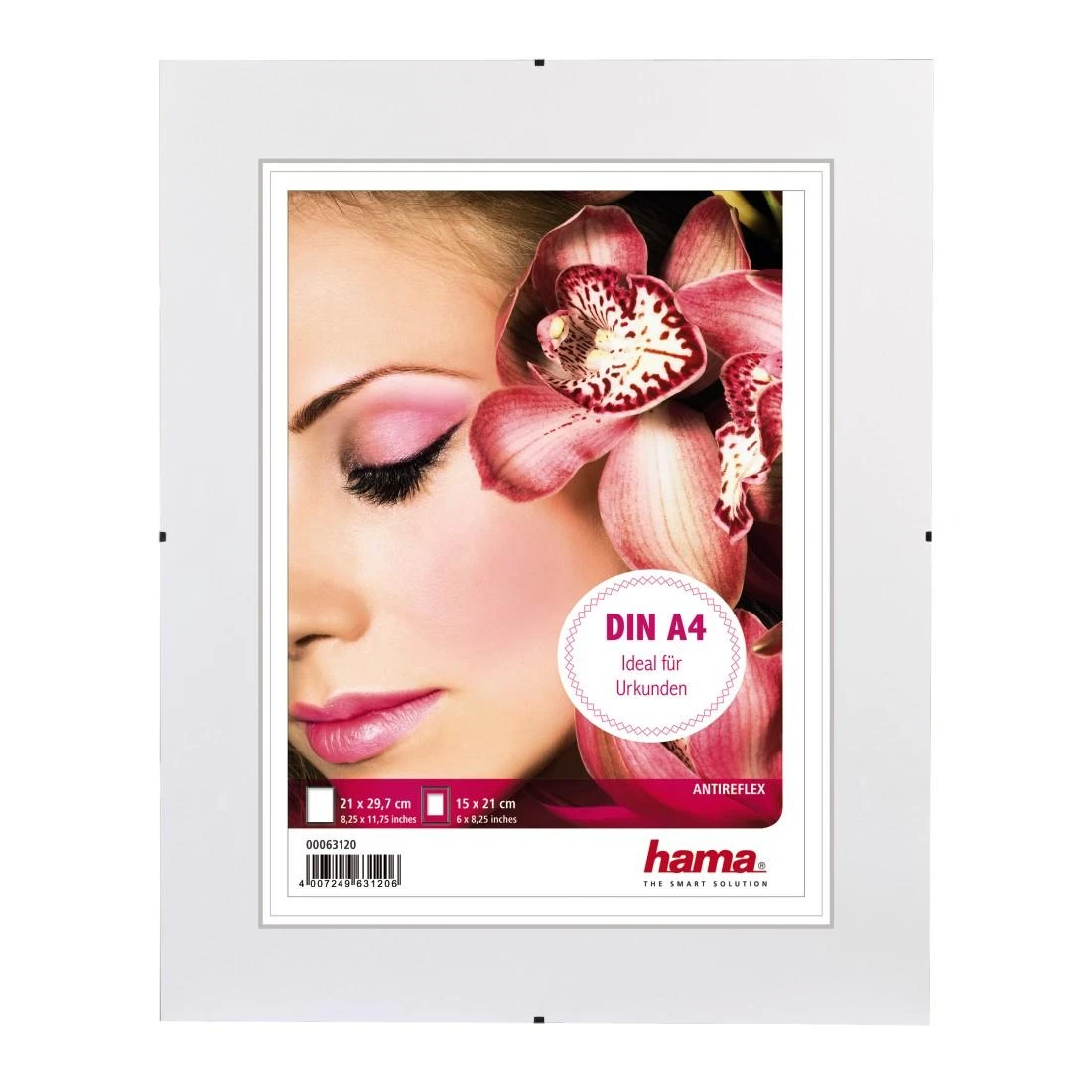 Nuotraukų rėmelis Hama Clip-Fix ARG 21x29,7 berėmių nuotraukų laikiklis 63120