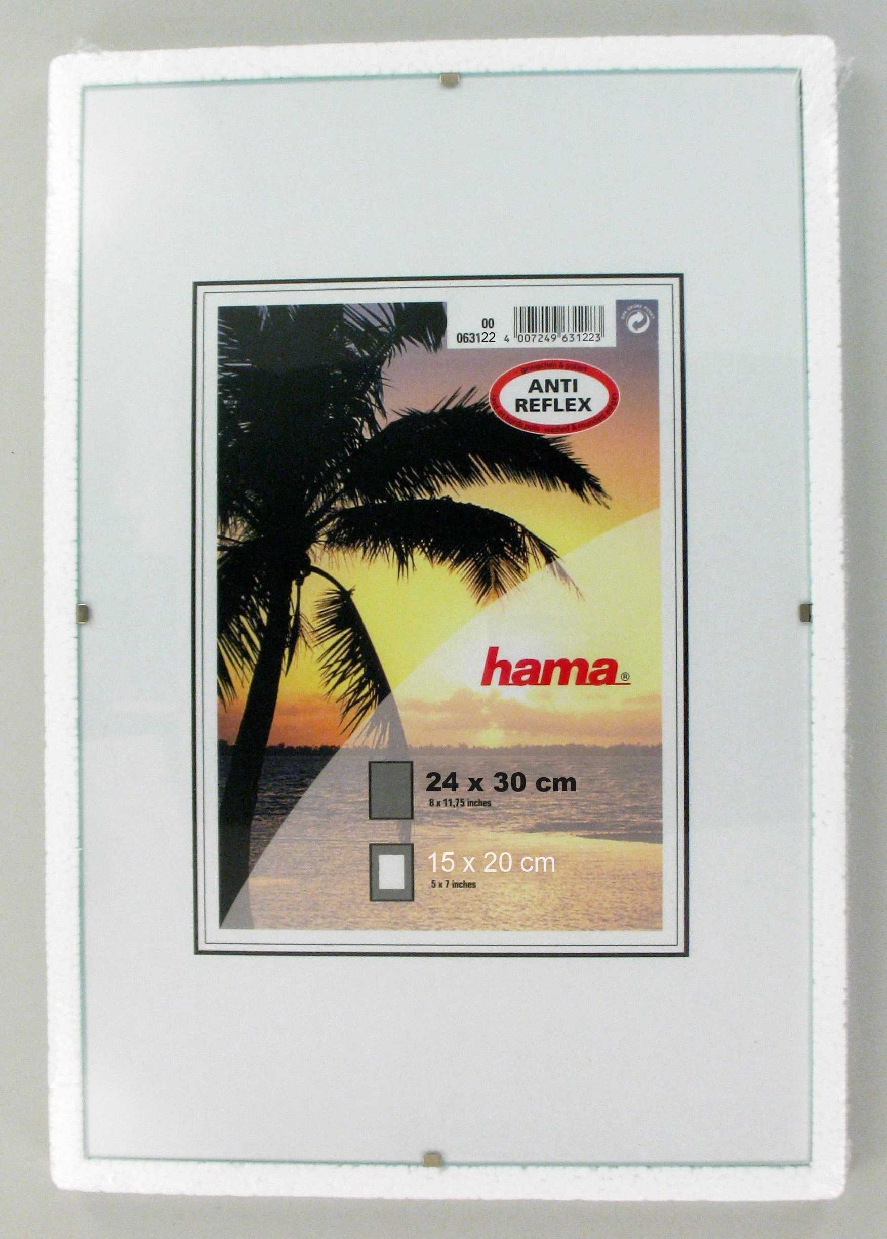 Nuotraukų rėmelis Hama Clip-Fix ARG 24x30 berėmių nuotraukų laikiklis 63122