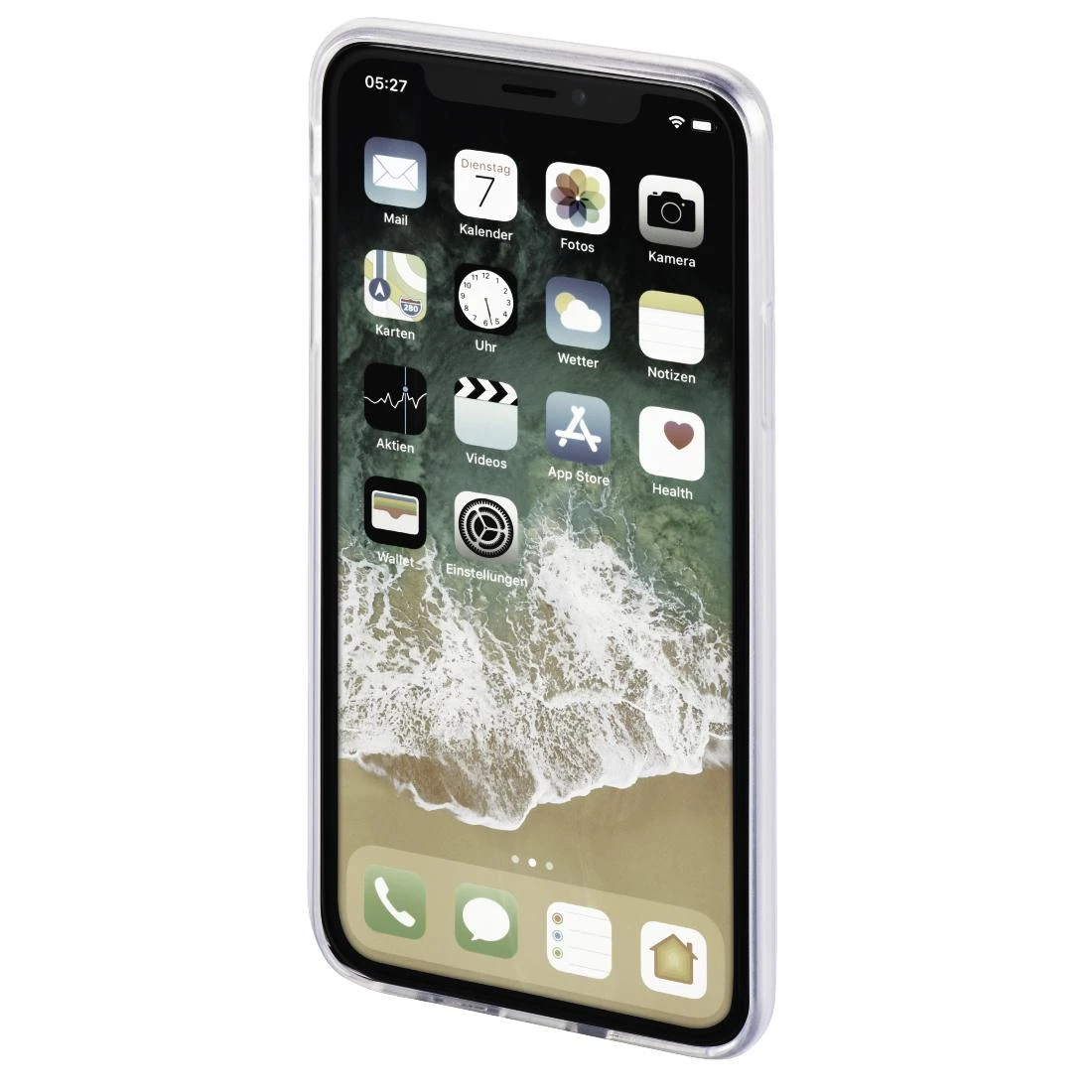 Hama Dėklas „Crystal Clear“ skirtas „iPhone Xs“ (184264)