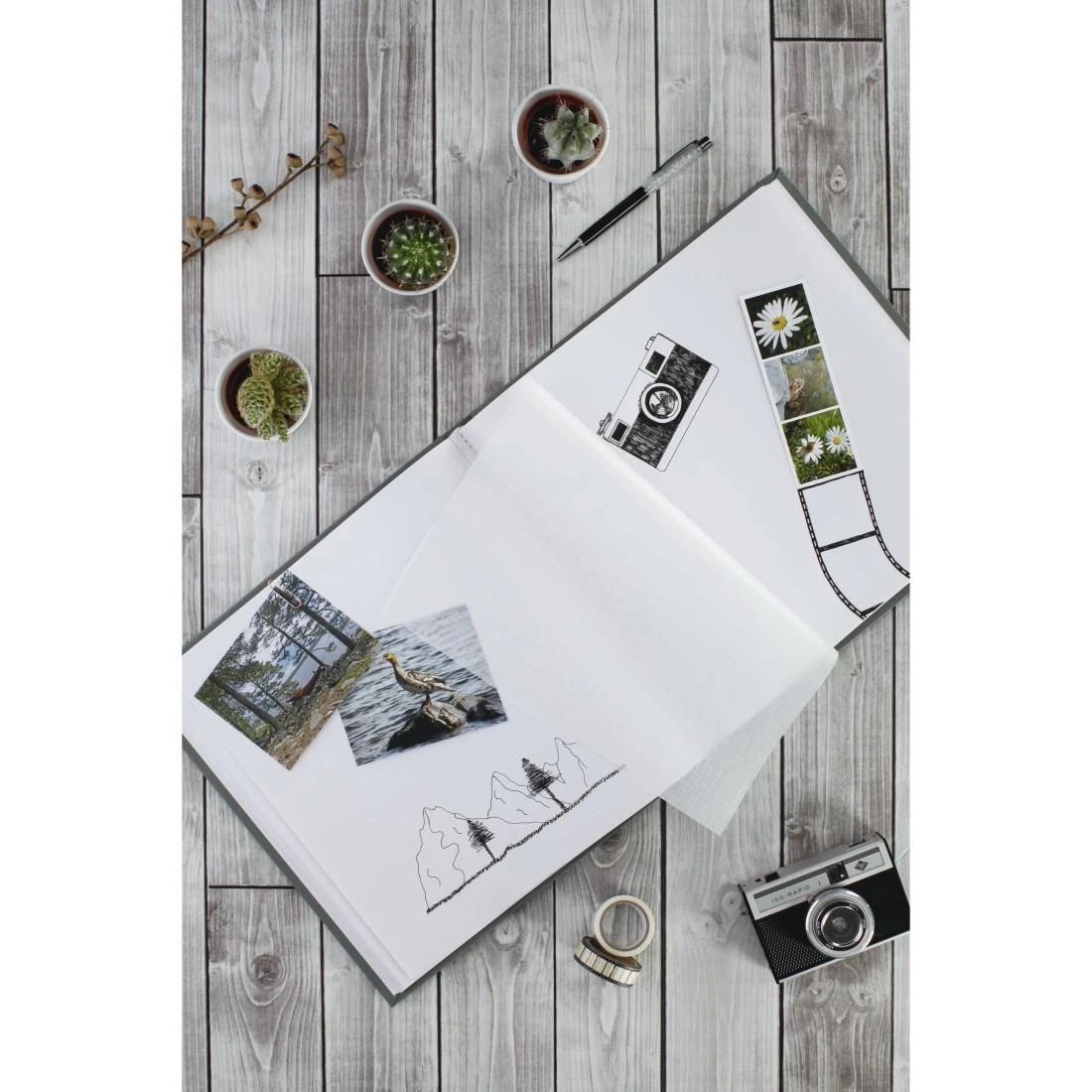 Hama DIDŽIULIS DAILĖS ALBUMAS 30x30/80 KNYGŲ ĮSRIEGIMAS, PLĖVELĖ
