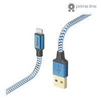 Hama Reflected USB-A - Lightning 1,5 m mėlyna