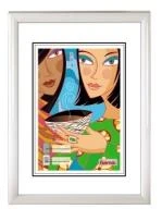 Nuotraukų rėmelis Hama Madrid plastikinis 30X40cm (baltas) 31768