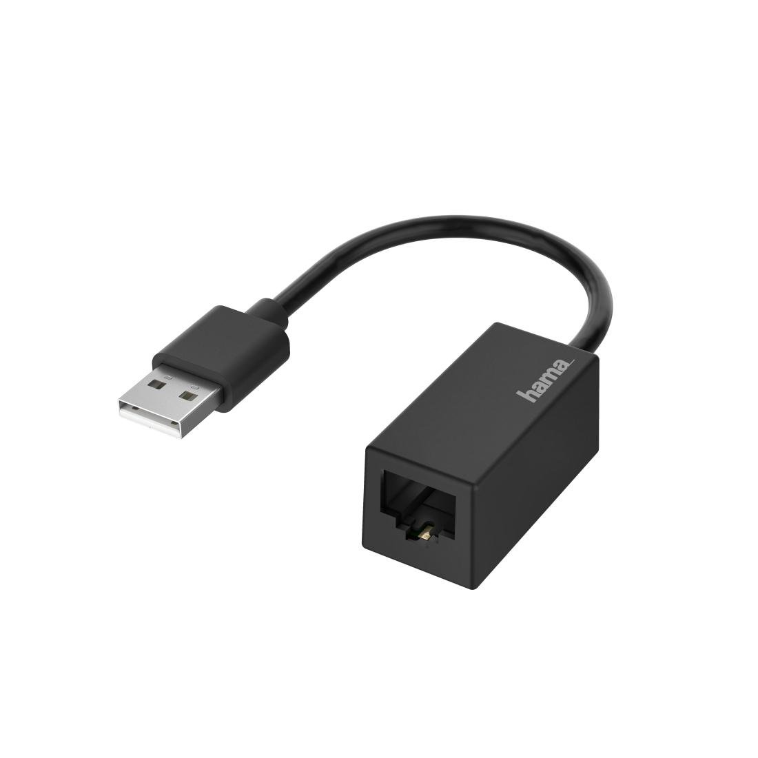 Hama USB 2.0-Ethernet 10/100 Mbps adapteris