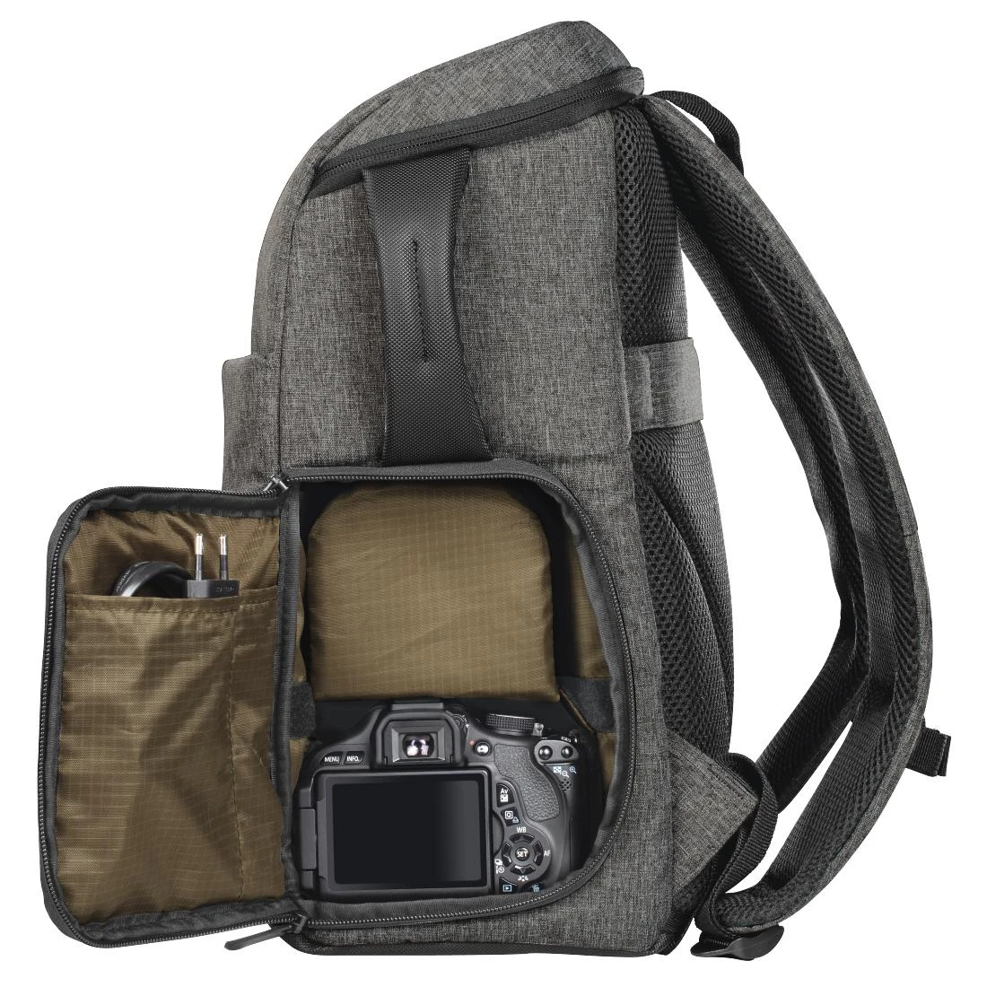 Hama Kamera-Rucksack Terra 140, Grau
