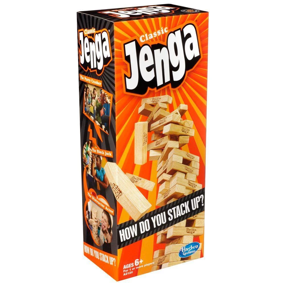 Stalo žaidimas Hasbro Jenga REFRESH A2120
