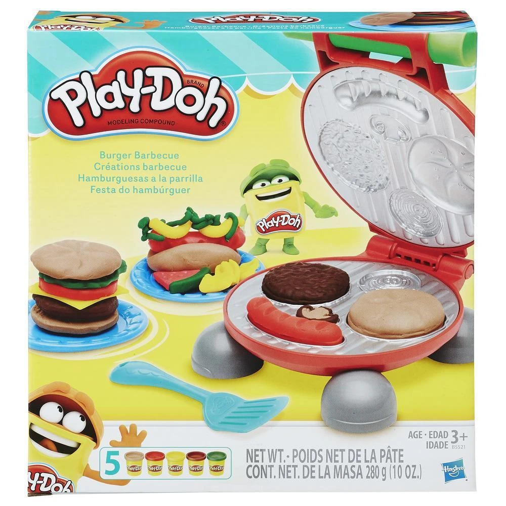 PLAY-DOH Plastilino rinkinys „Mėsainiai“
