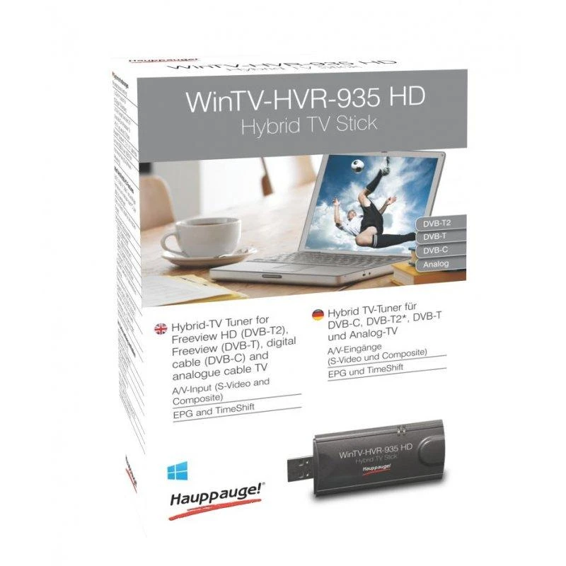 Hauppauge WinTV-HVR-935HD Analoginis, DVB-C, DVB-T, DVB-T2 USB