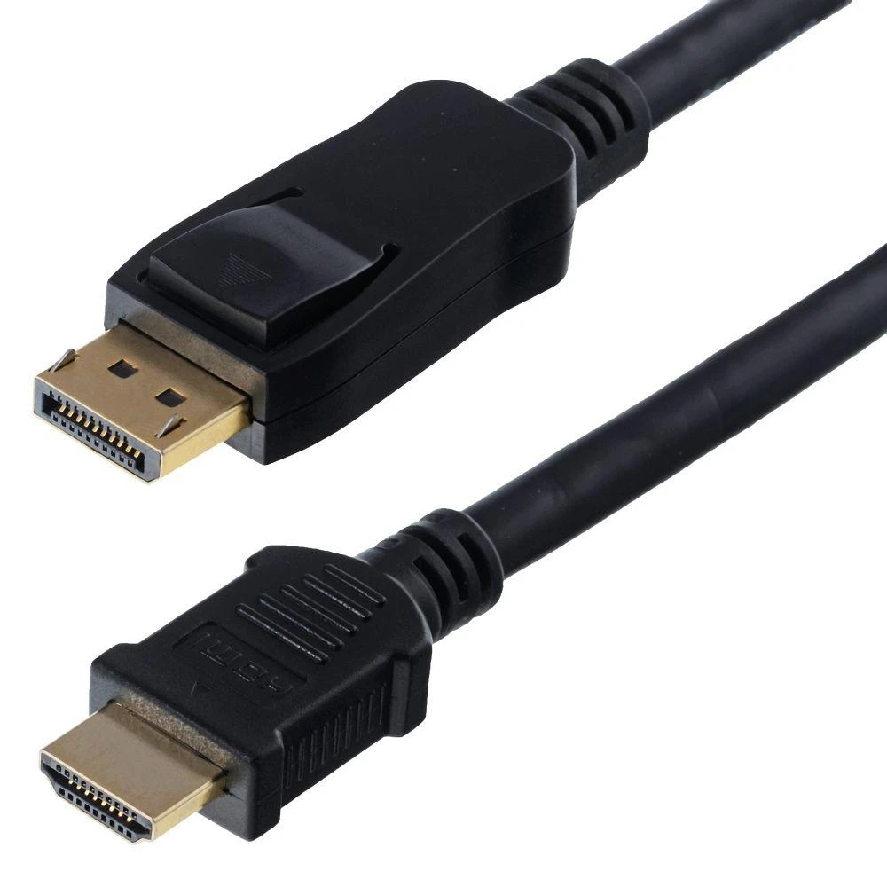 DisplayPort į HDMI laidas, 5m juodas