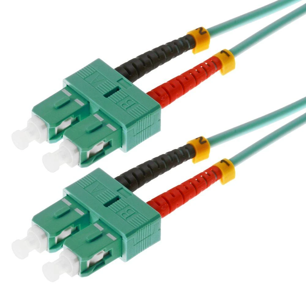 Helos 5m OM3 SC/SC - 5 m - OM3 - SC - SC - Male/Male - Turquoise