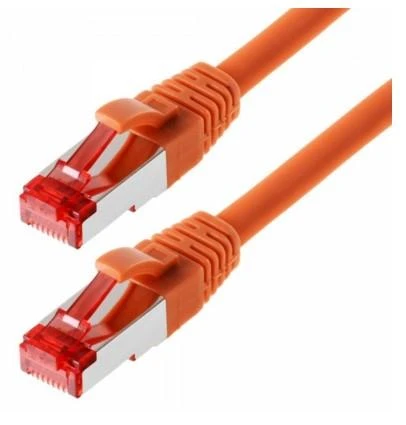 helos Patchkabel Cat 6 S/FTP RJ45 oranžinis 3m AWG27/7 LSZH GHMT