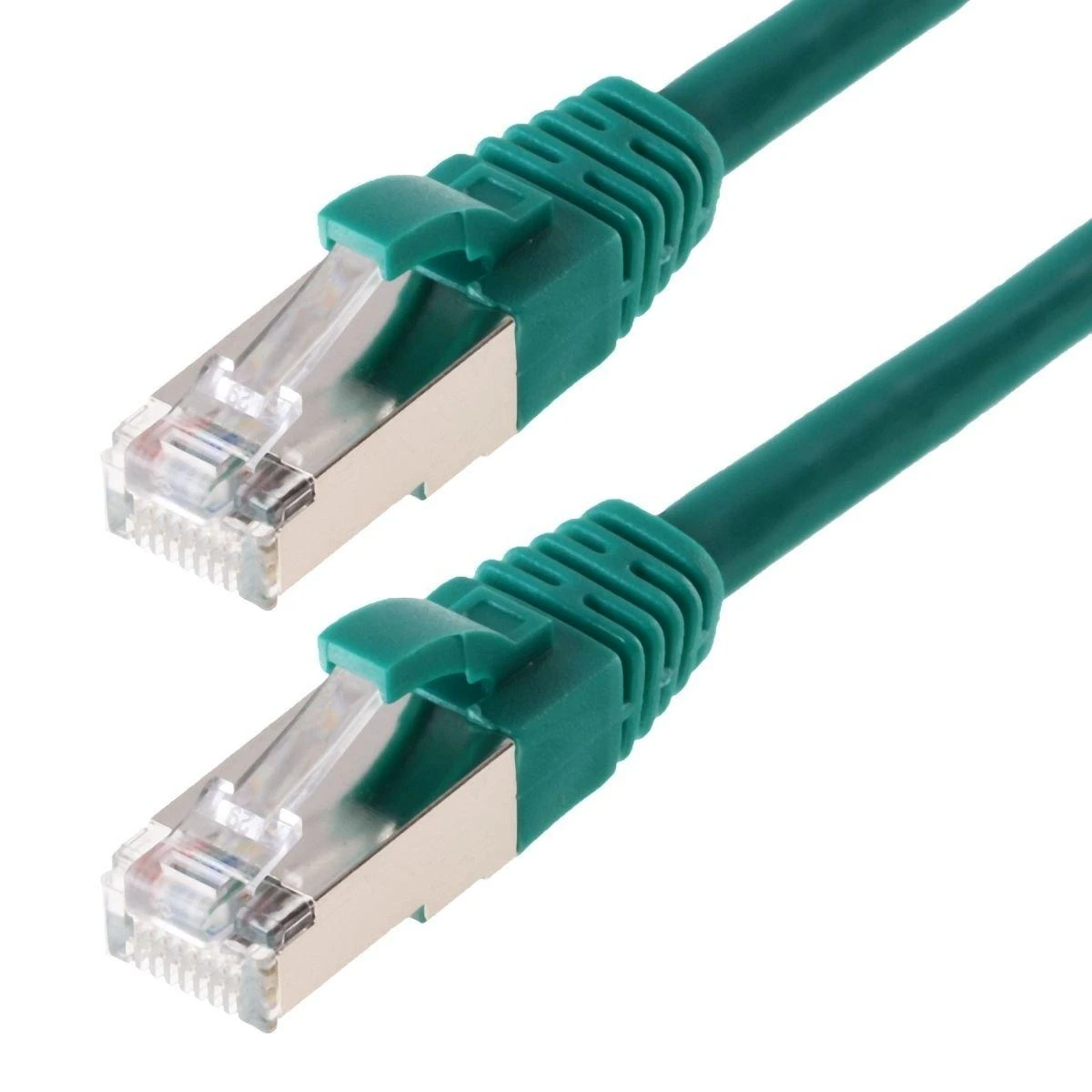 helos Patchkabel Cat 5e SF/UTP RJ45 grün 3m AWG26